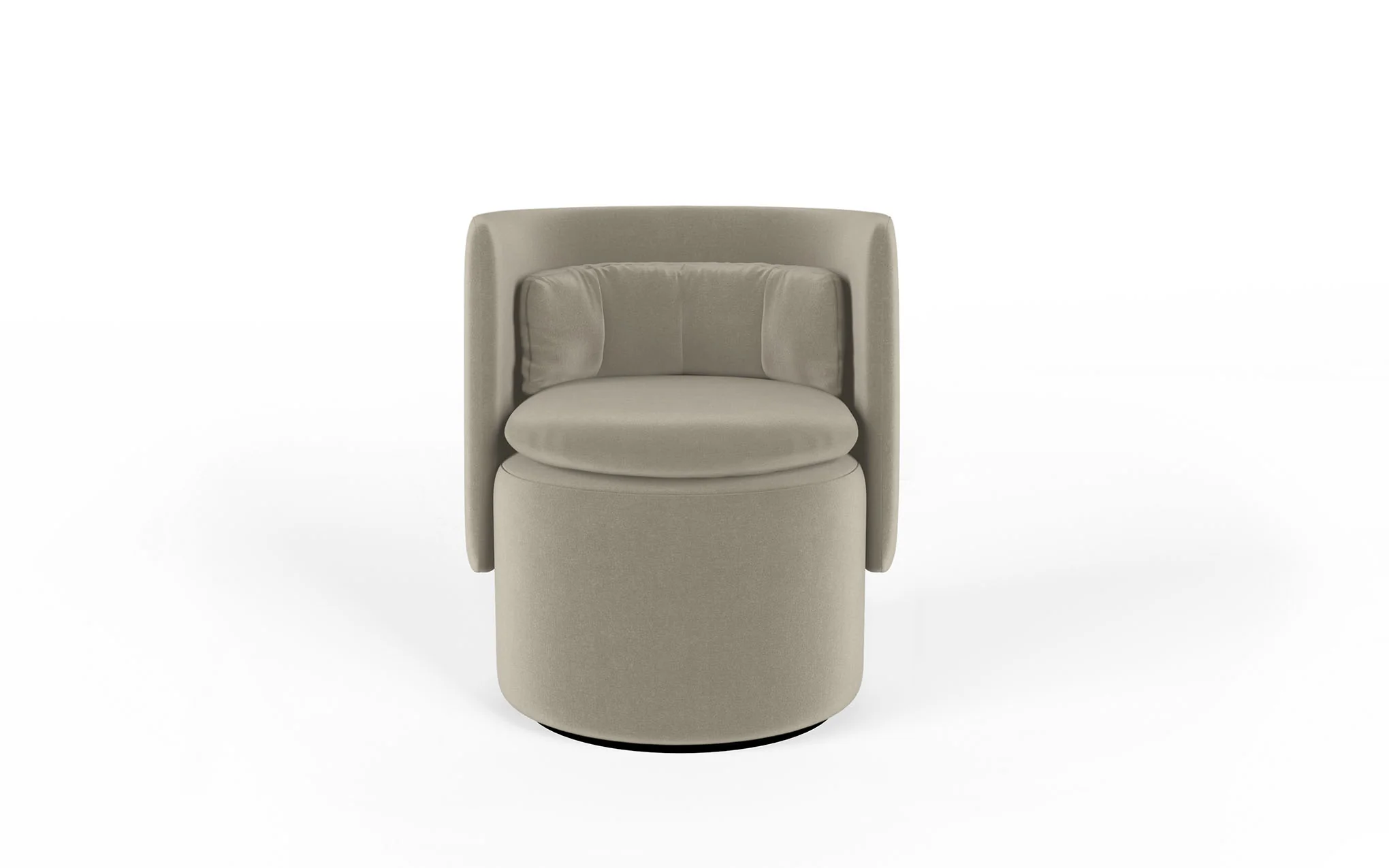 Group cocktail chair with fixed base - Image 39