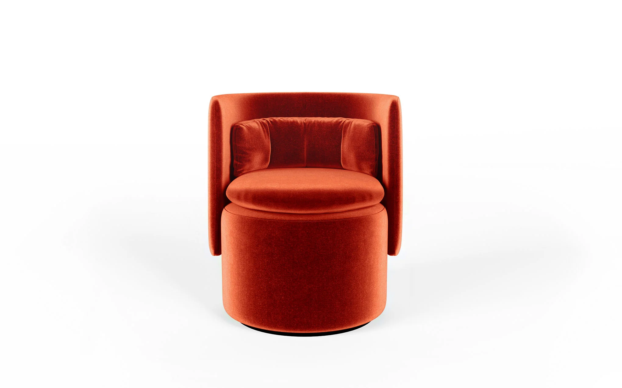 Group cocktail chair with fixed base - Image 48