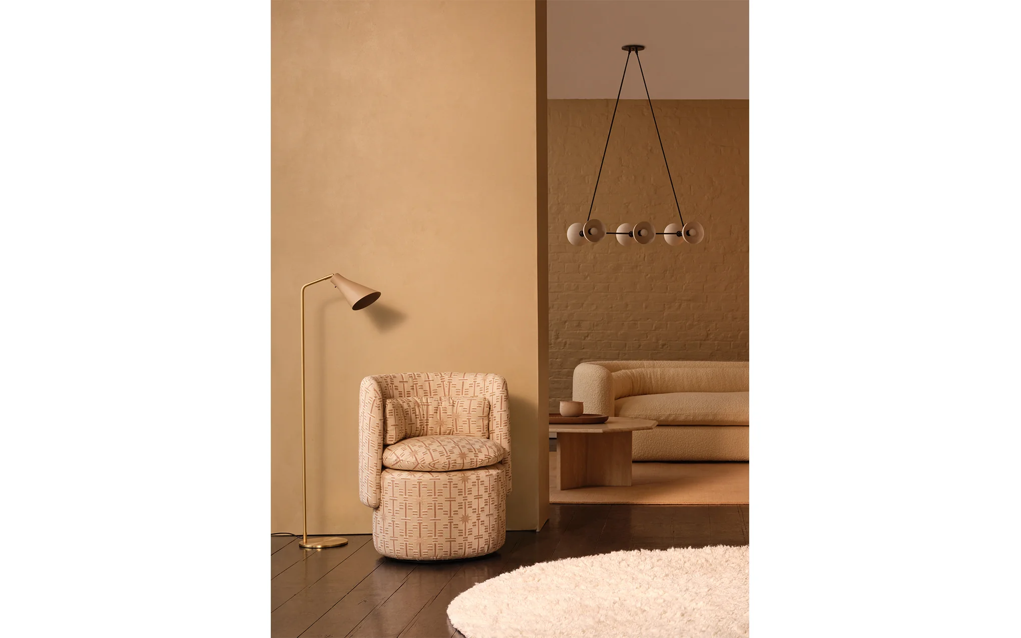 Group cocktail chair with fixed base - Image 6