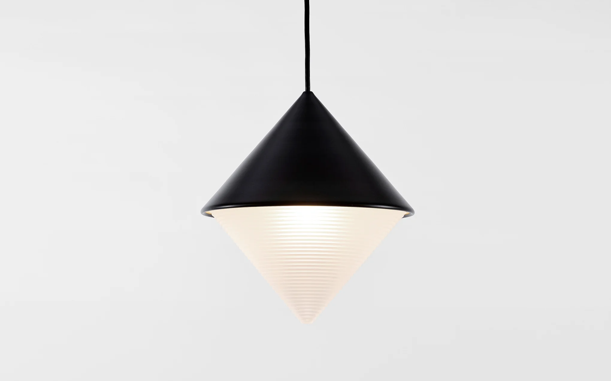 Half & Half pendant - cone