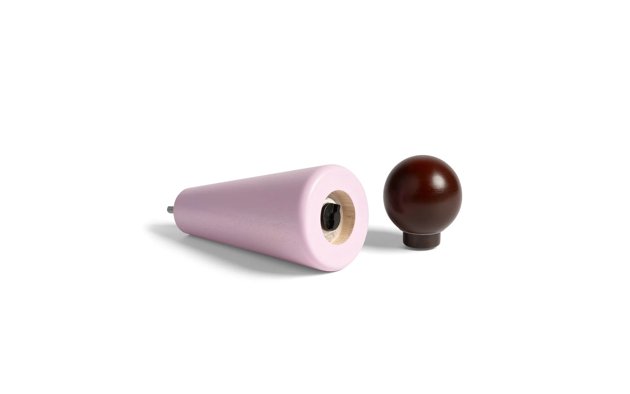 Halma salt & pepper mill - pink - Image 2