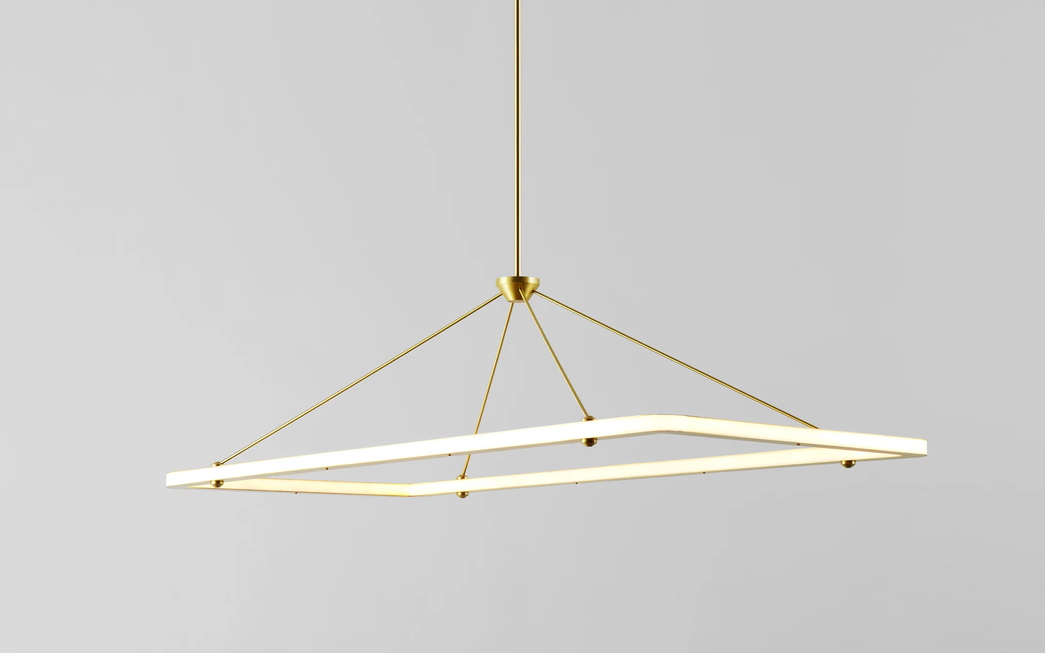 Halo pendant - rectangle