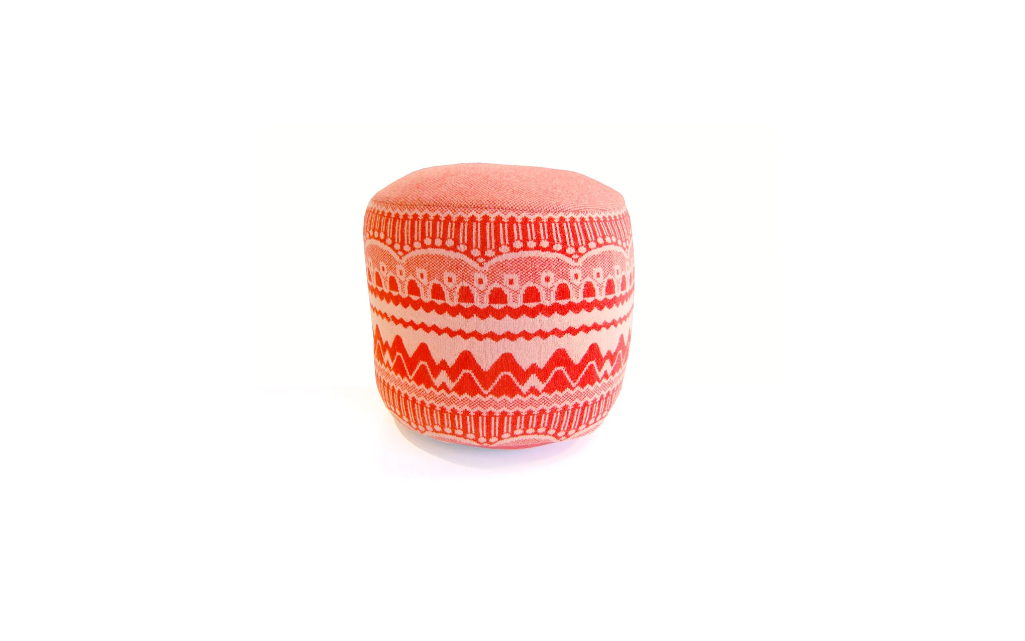 Henry pouffe in Zig Zag - Image 2
