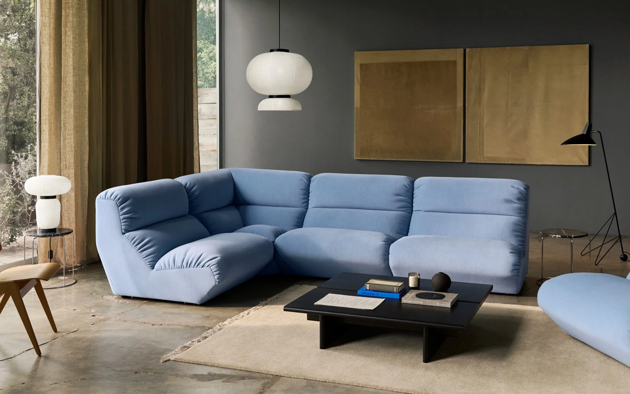 Hi Lo AV55 sofa - corner module - Image 6