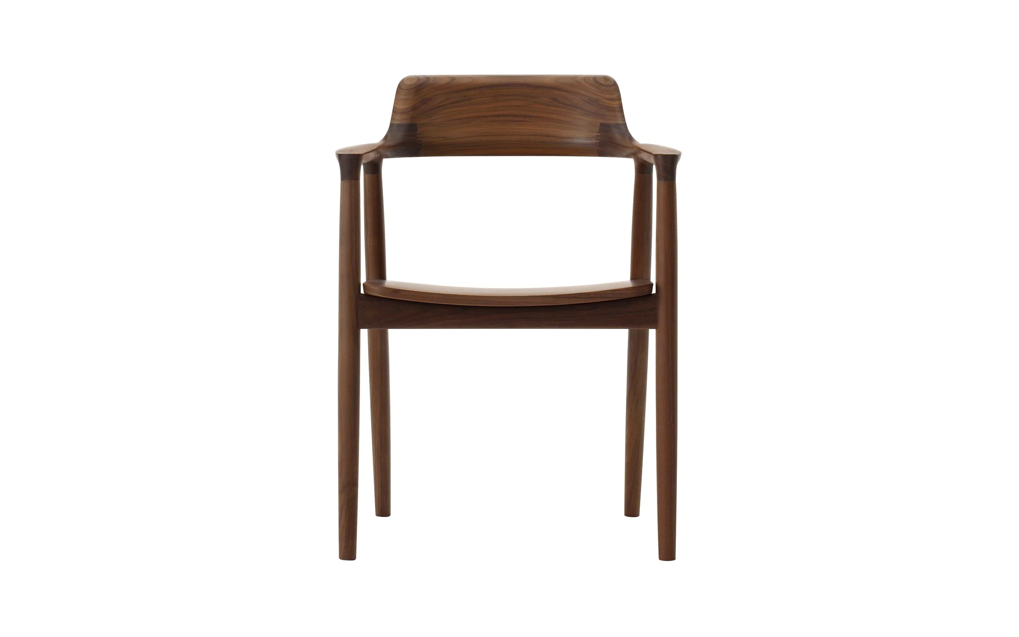 Hiroshima armchair - wooden seat - Image 4