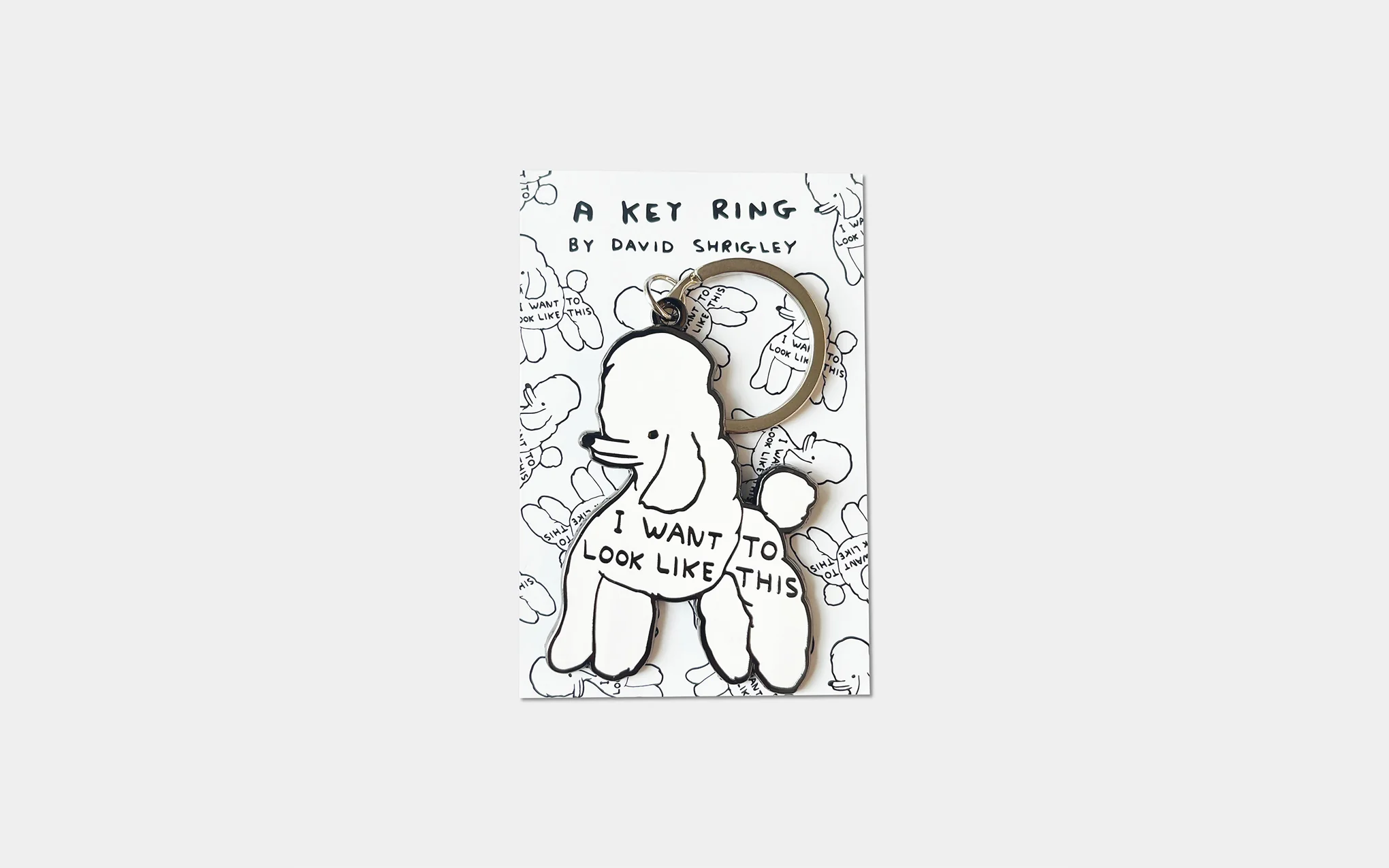 I Want To Look Like This keyring - Image 2