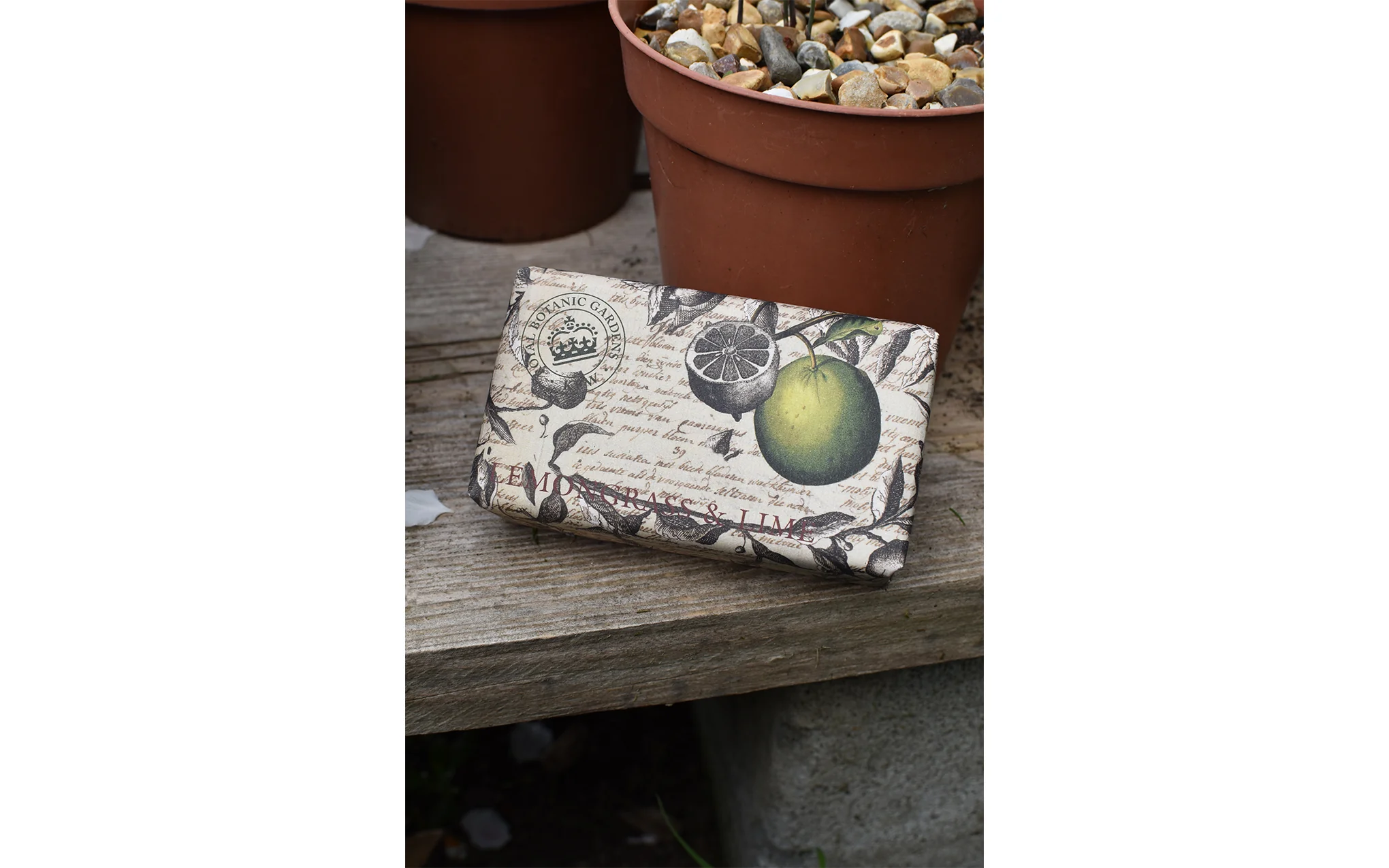 Kew Garden soap bar - lemongrass & lime - Image 2