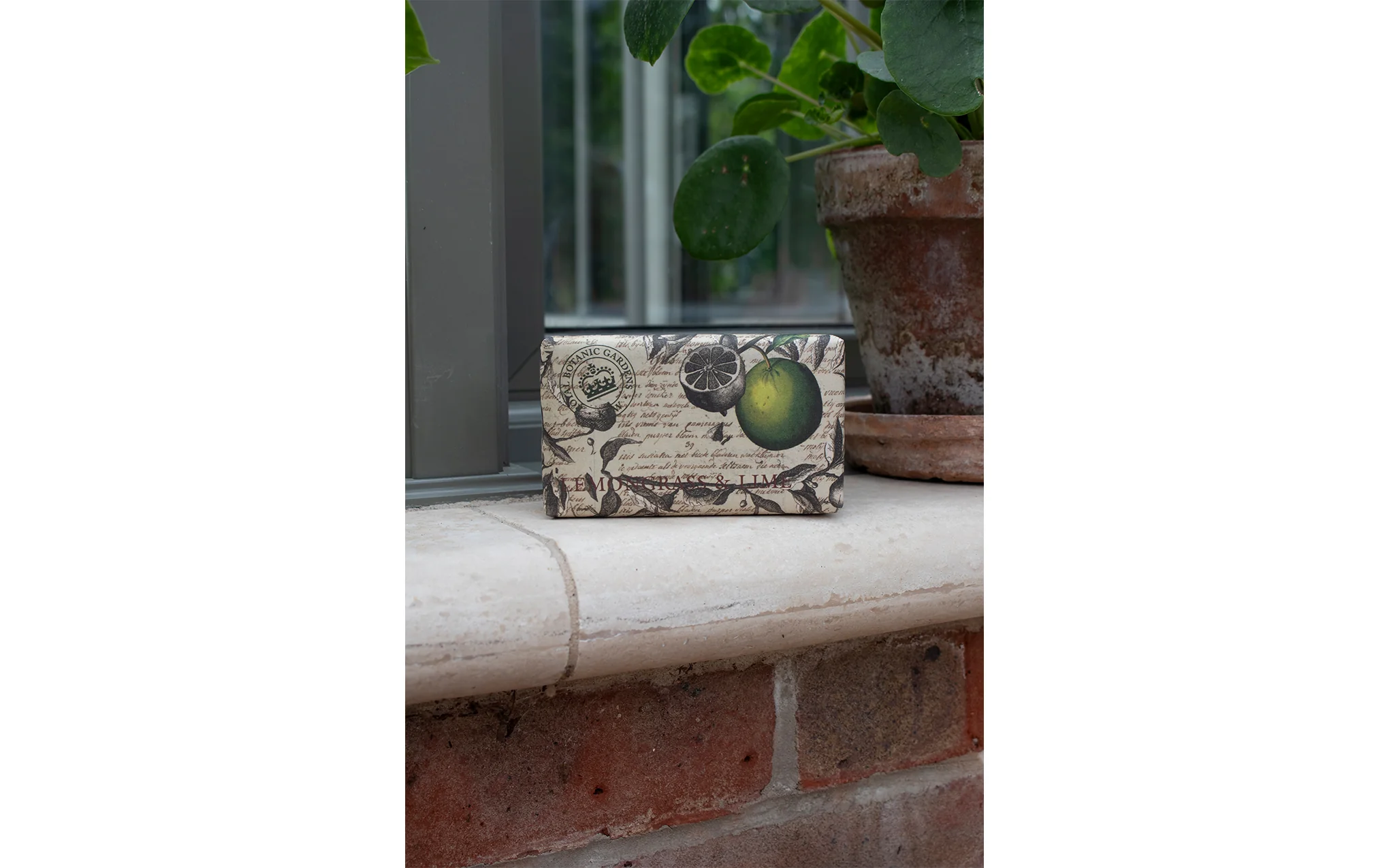 Kew Garden soap bar - lemongrass & lime - Image 3