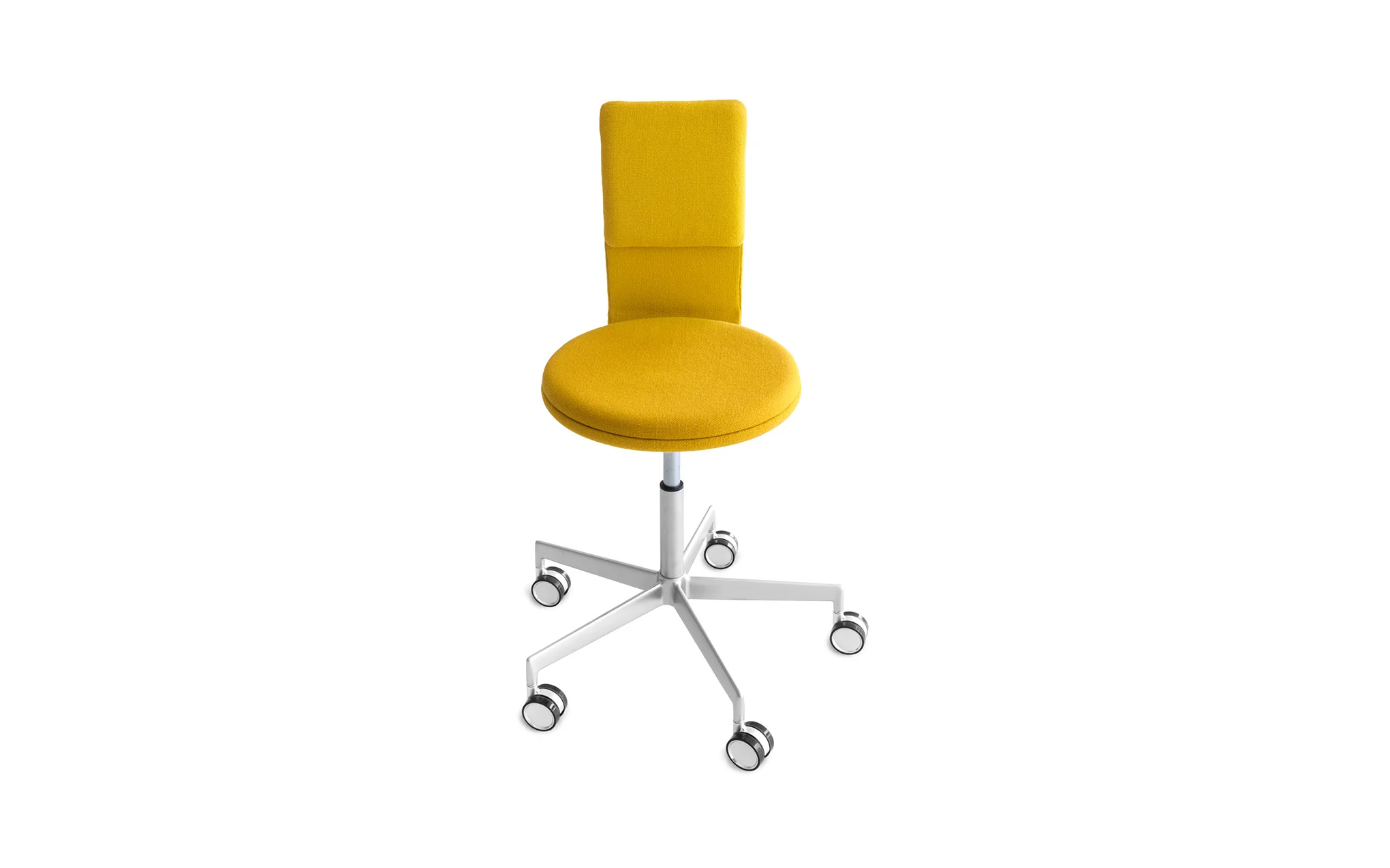Lab stool with backrest - Image 3