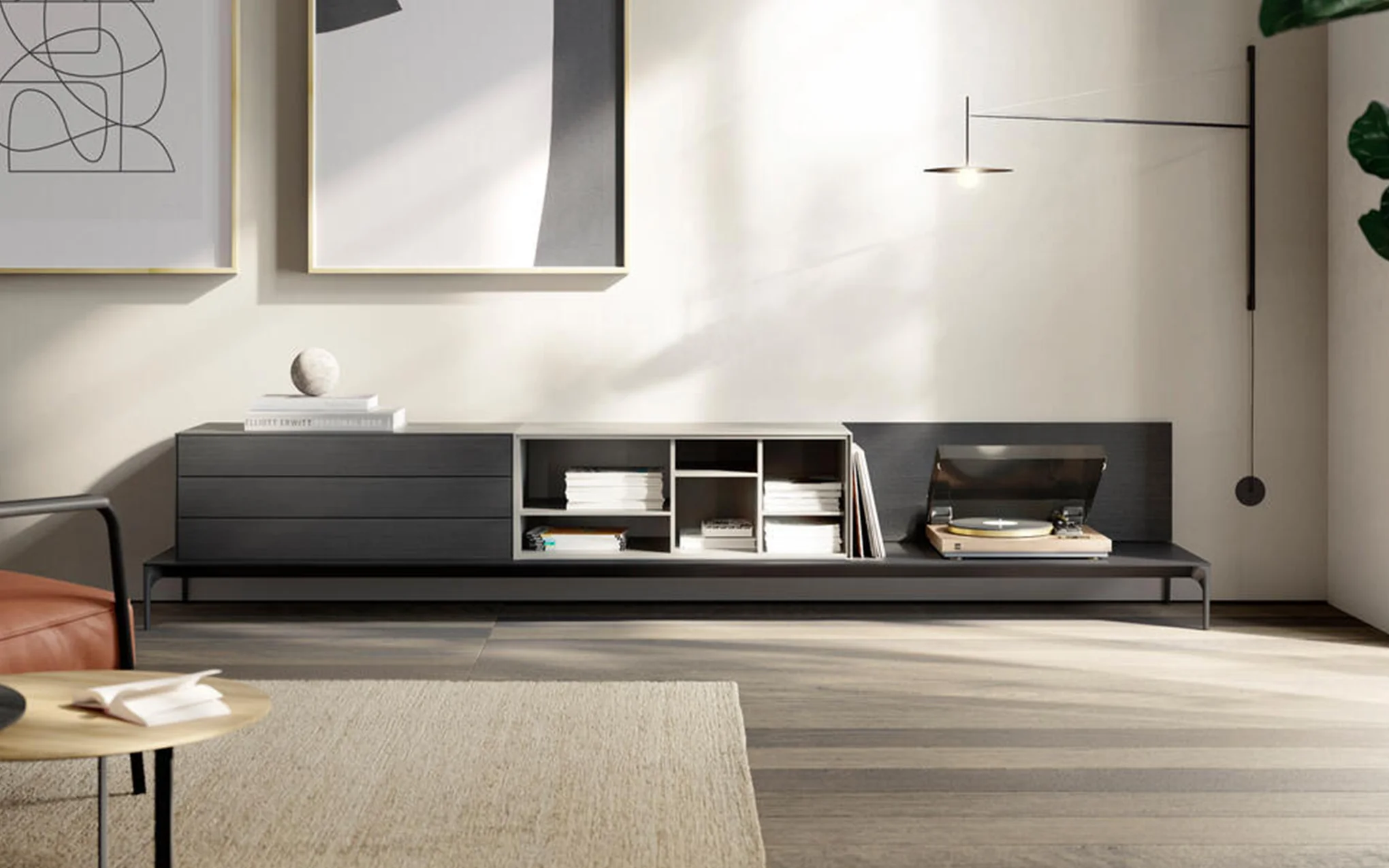 Lauki sideboard - kai black & vison - Image 2