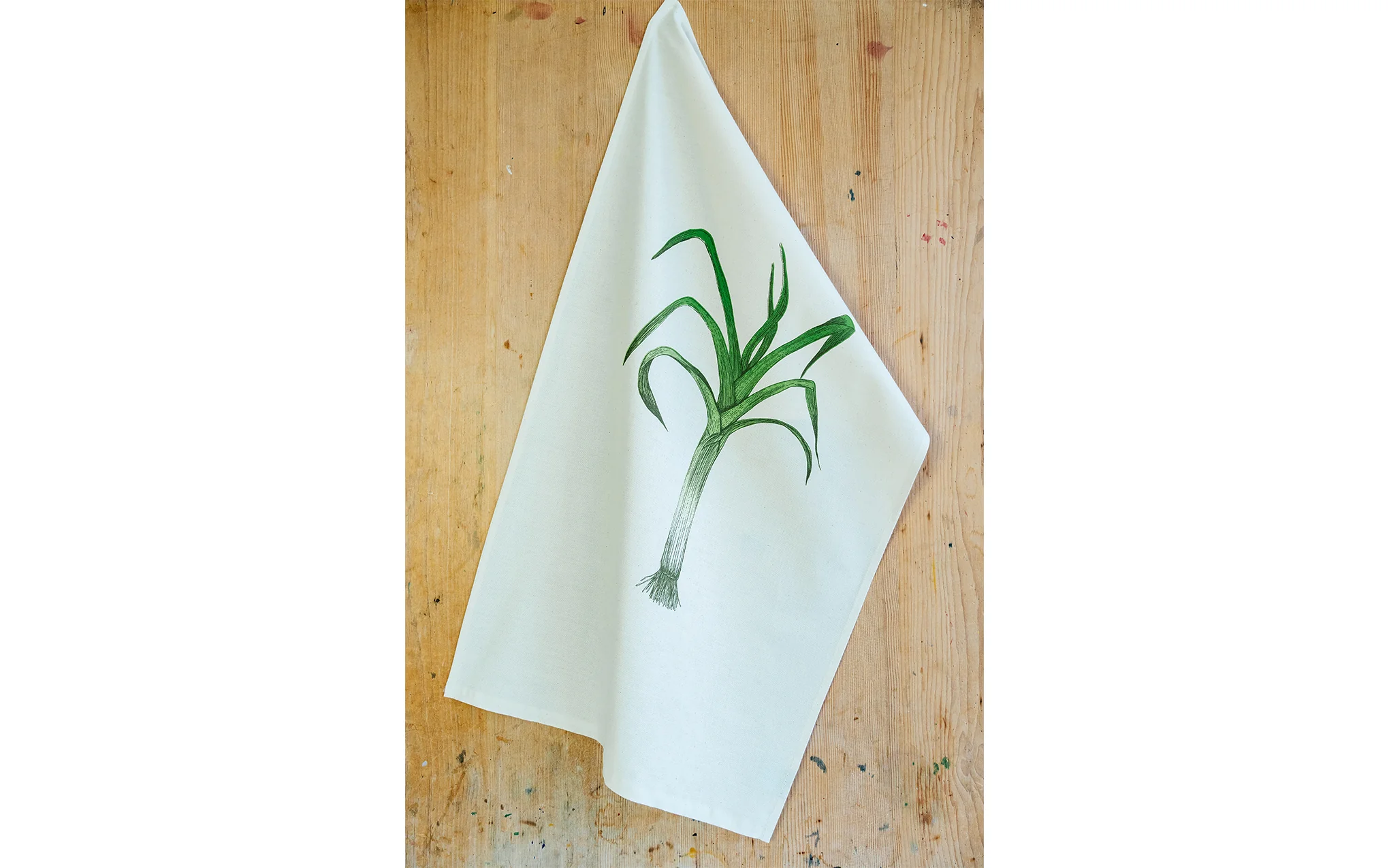 Leek tea towel - Image 2