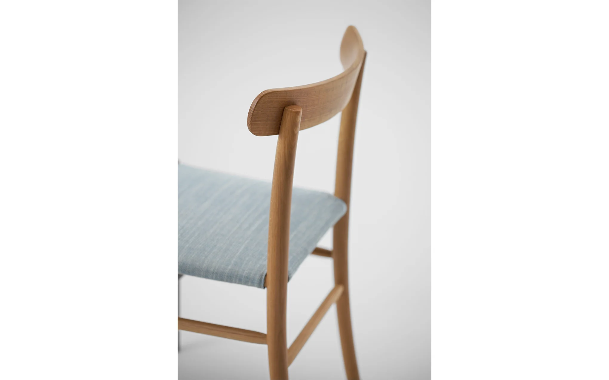 Lightwood chair - cushioned seat - Image 7