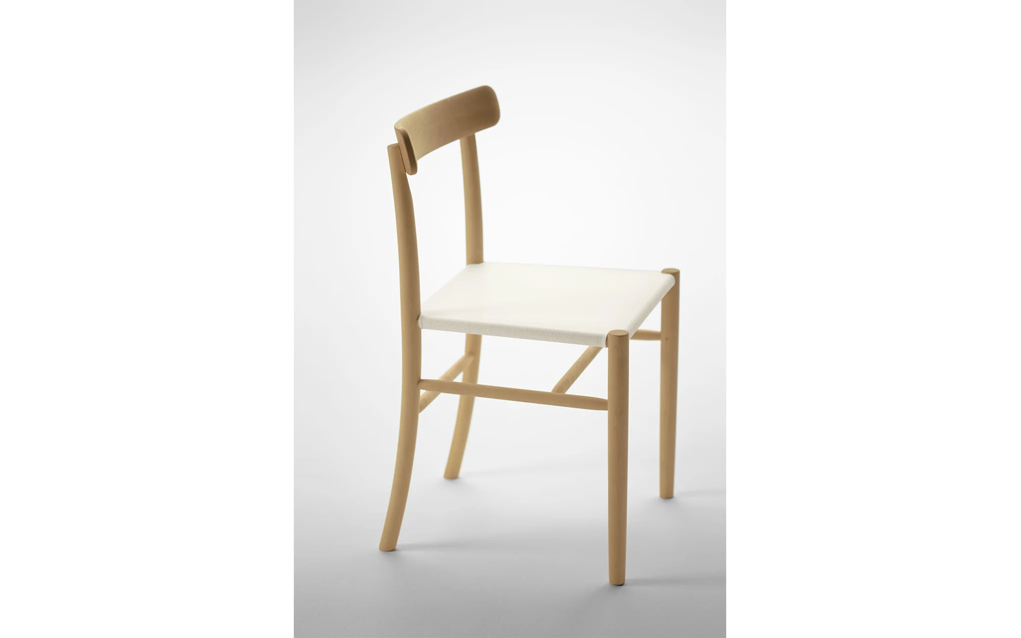 Lightwood chair - mesh seat - Image 4