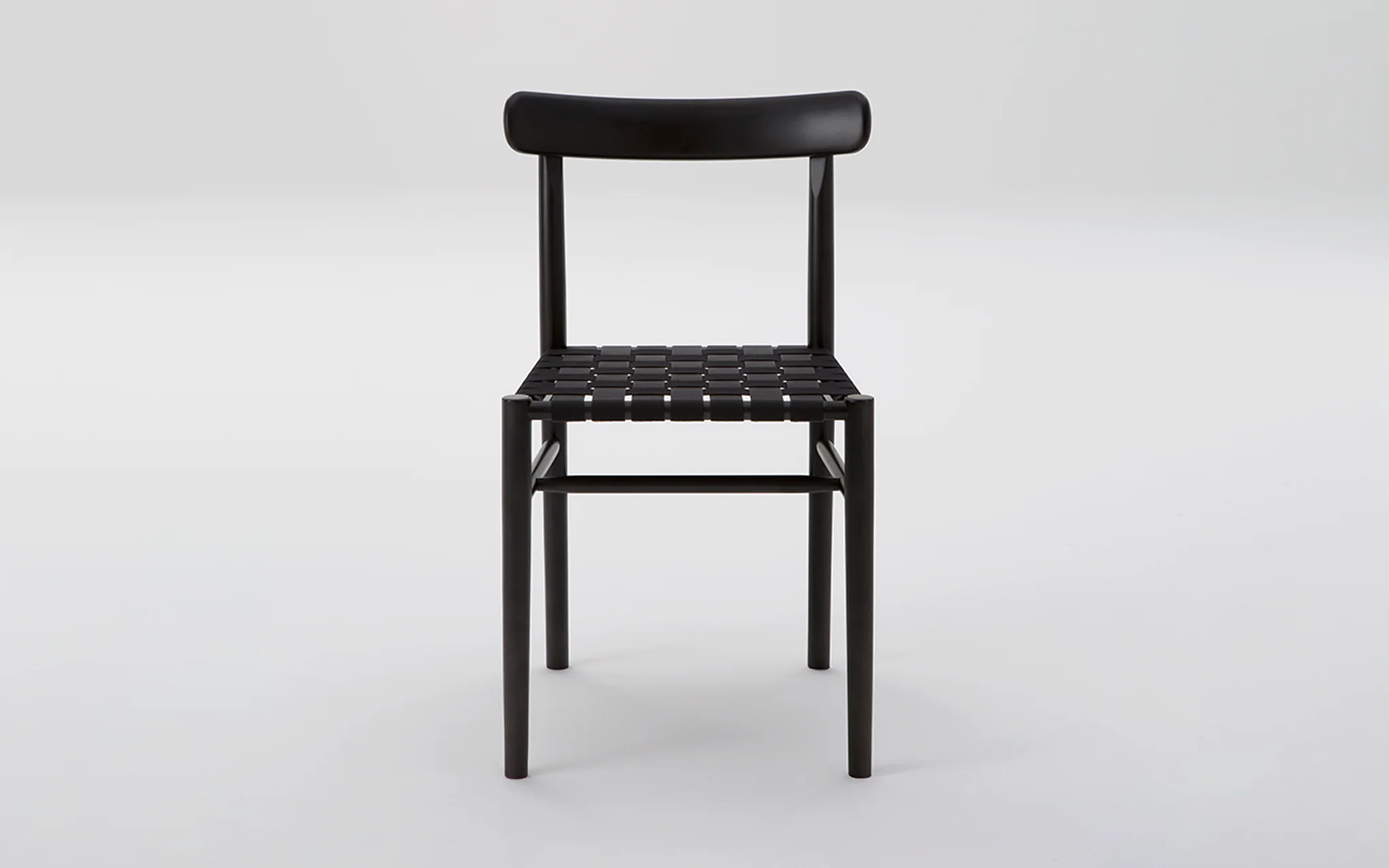 Lightwood chair - webbed seat - Image 7
