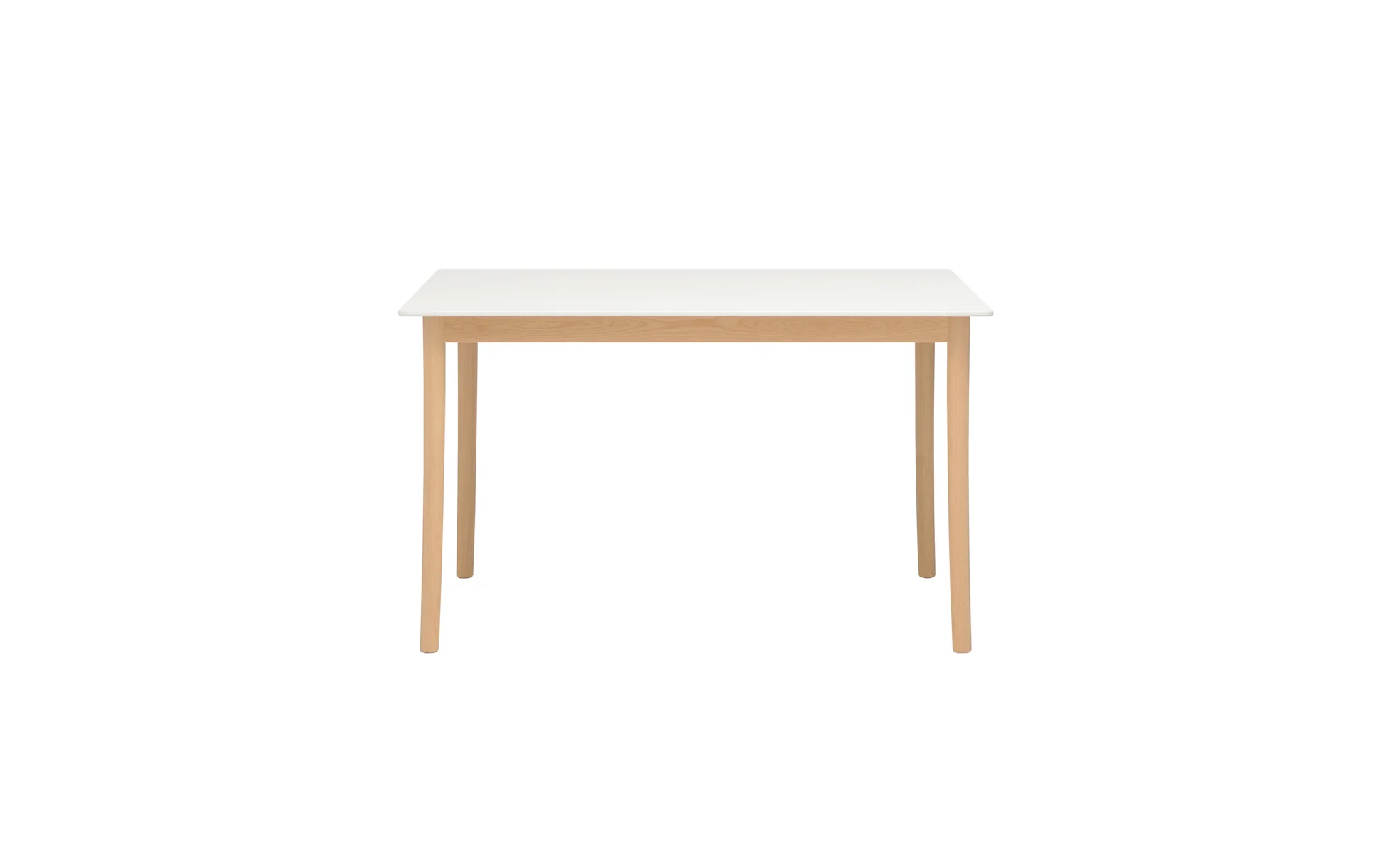 Lightwood dining table - corian top - Image 2
