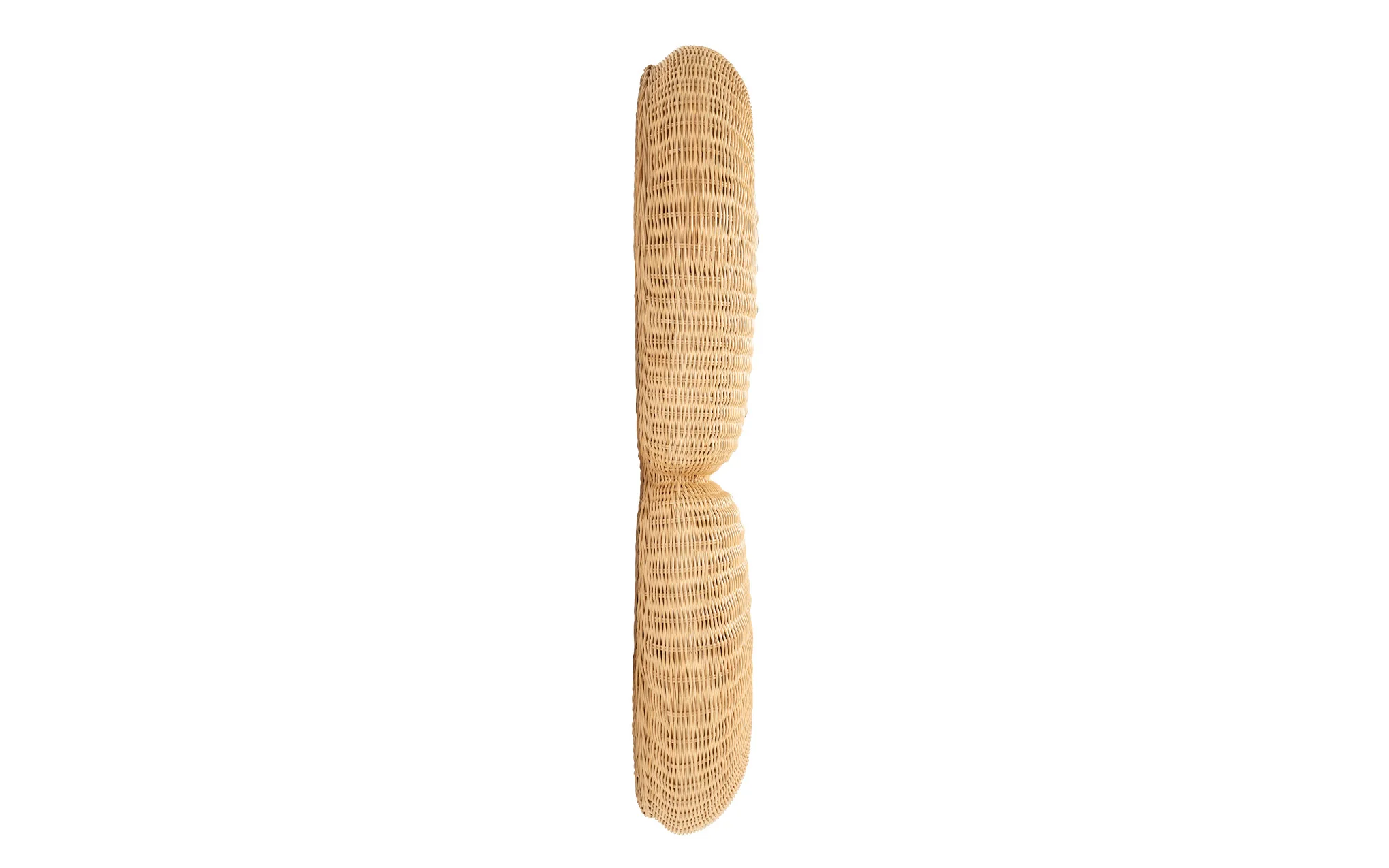 Loop rattan mirror - small - Image 3