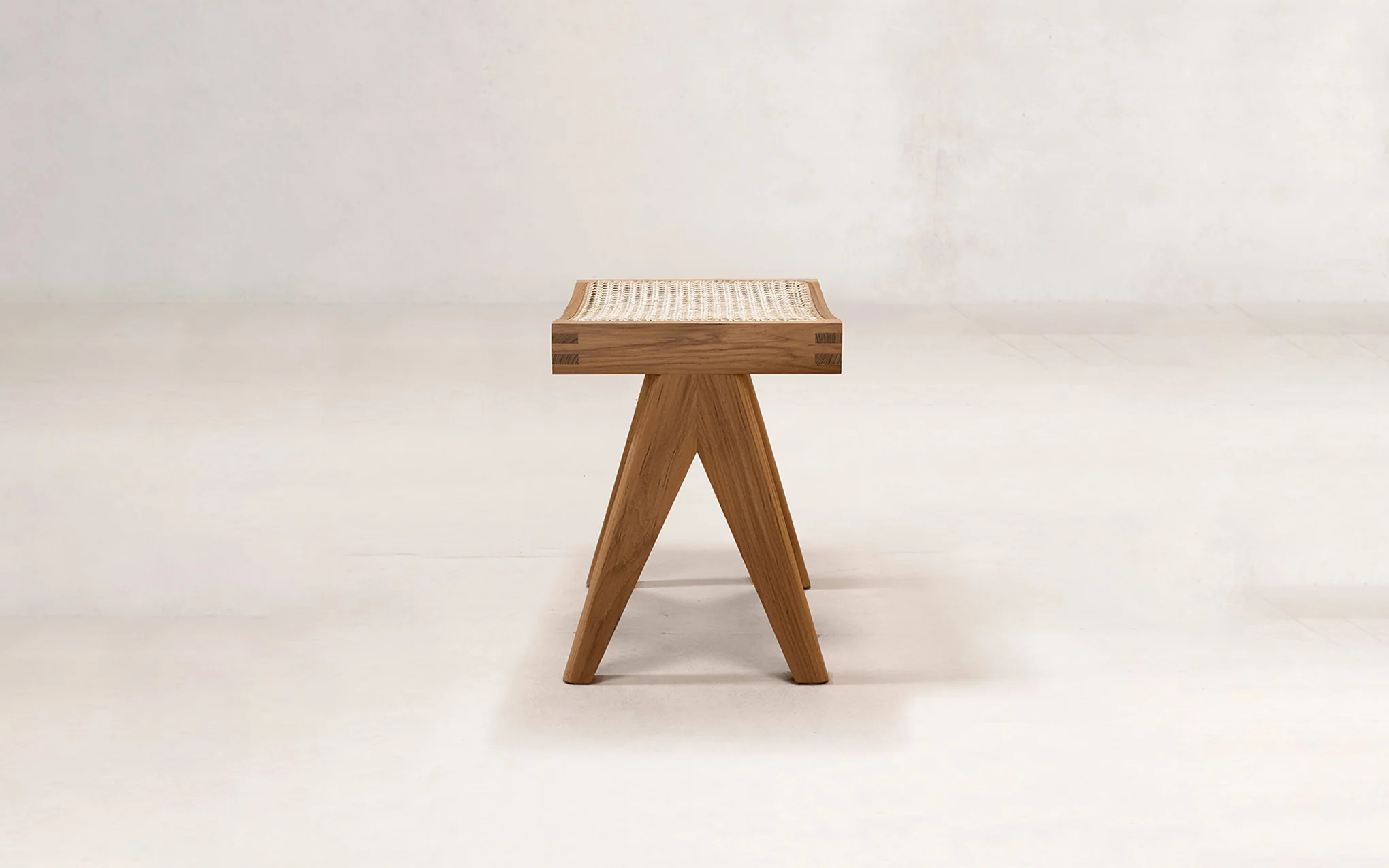 Low cane stool - Image 3