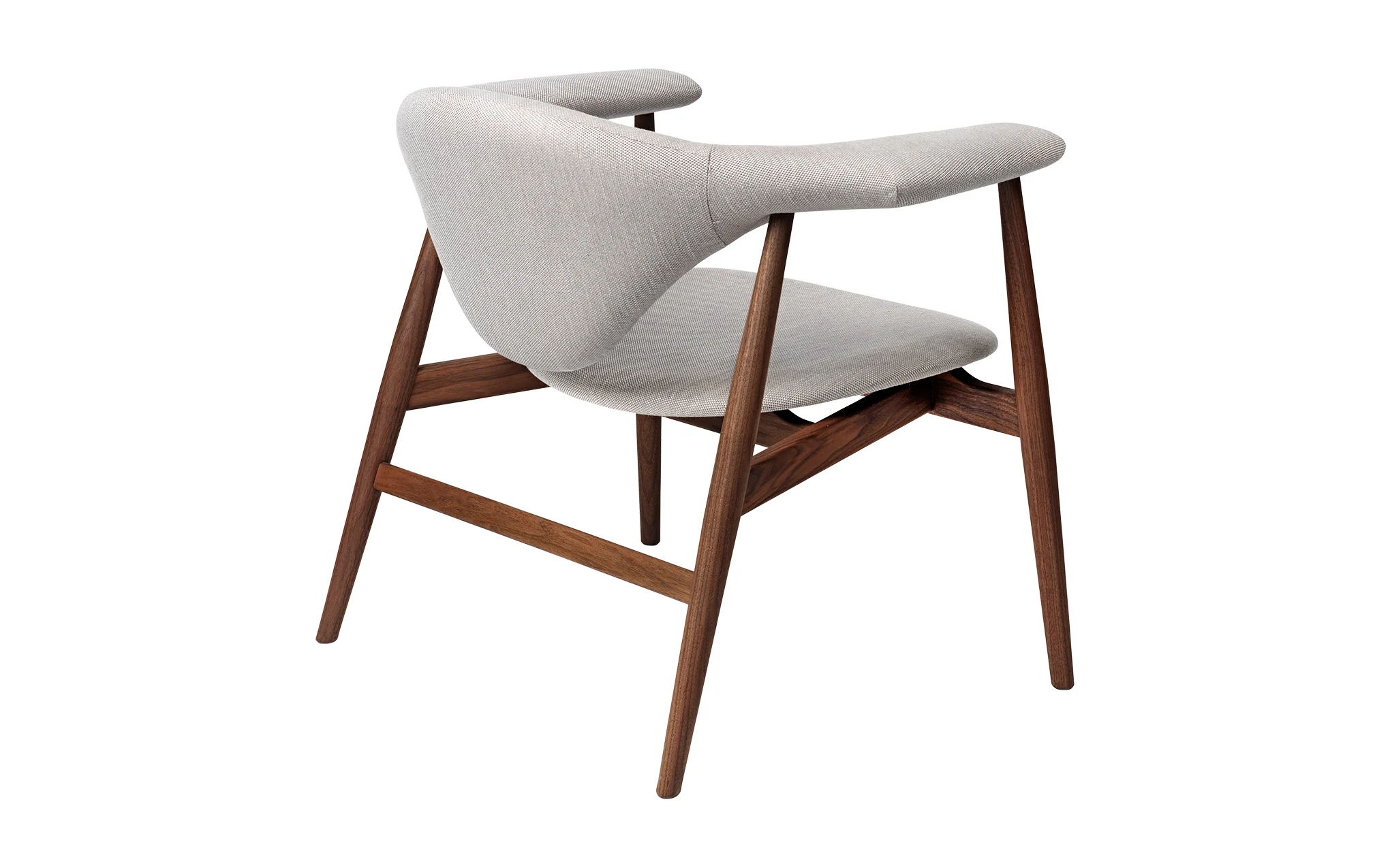 Masculo lounge chair - wood base - Image 3