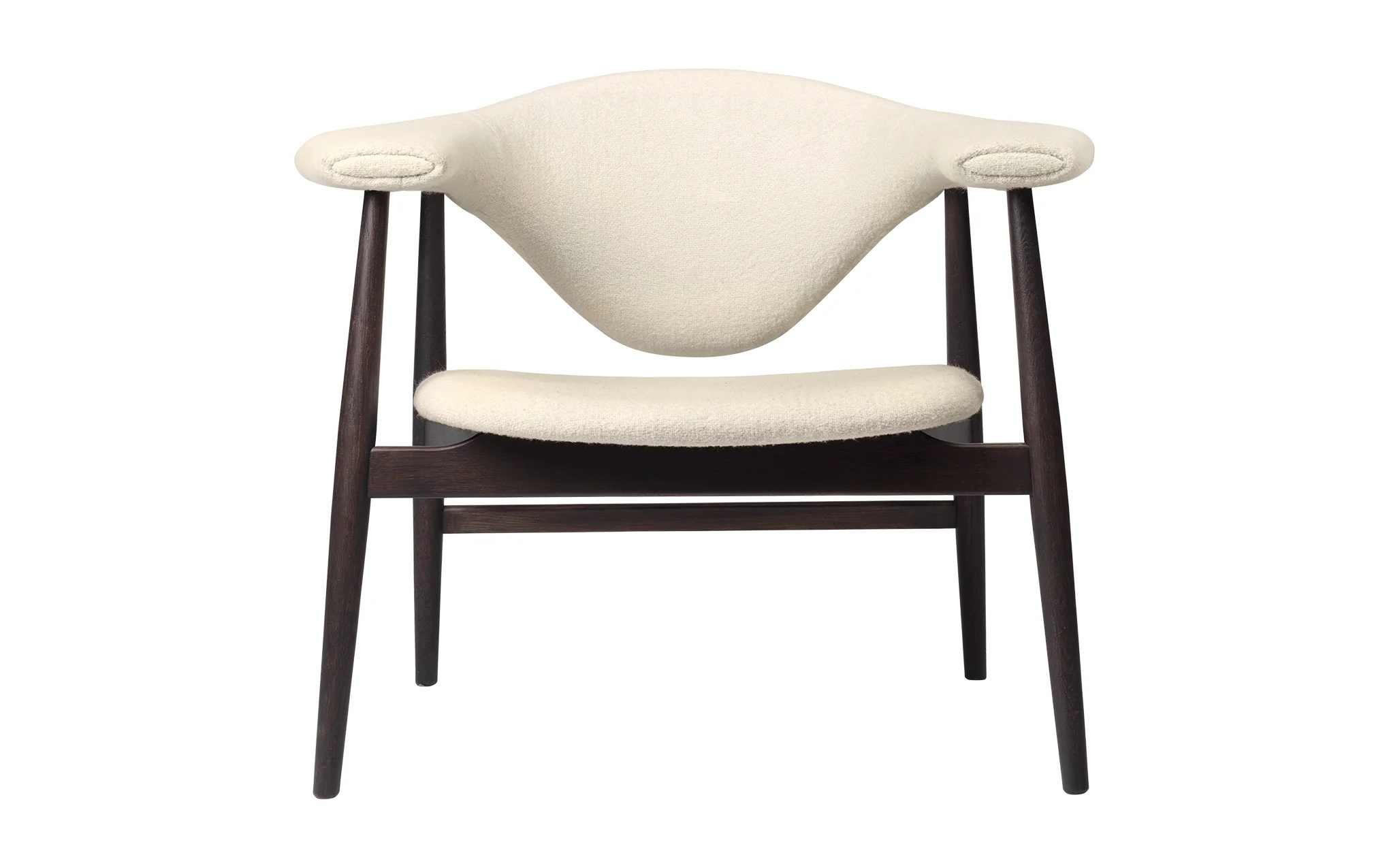 Masculo lounge chair - wood base - Image 5