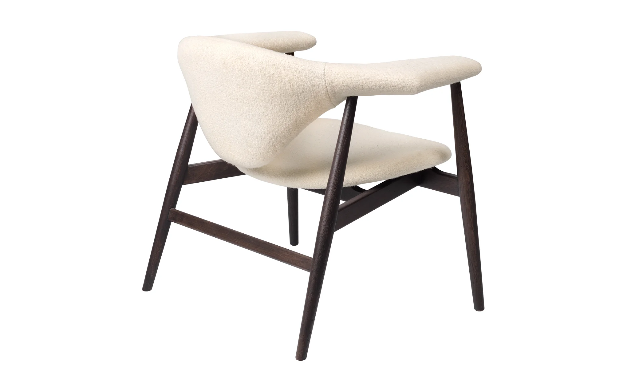 Masculo lounge chair - wood base - Image 6