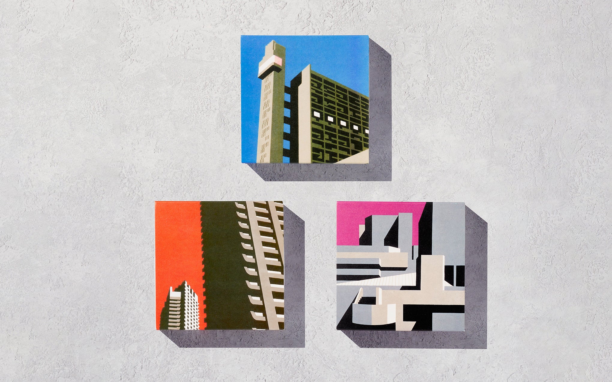 Modernist matchbox