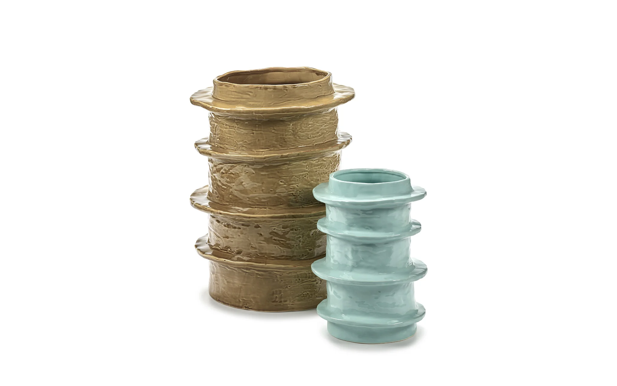 Molly flower pot 03 - ochre - Image 3