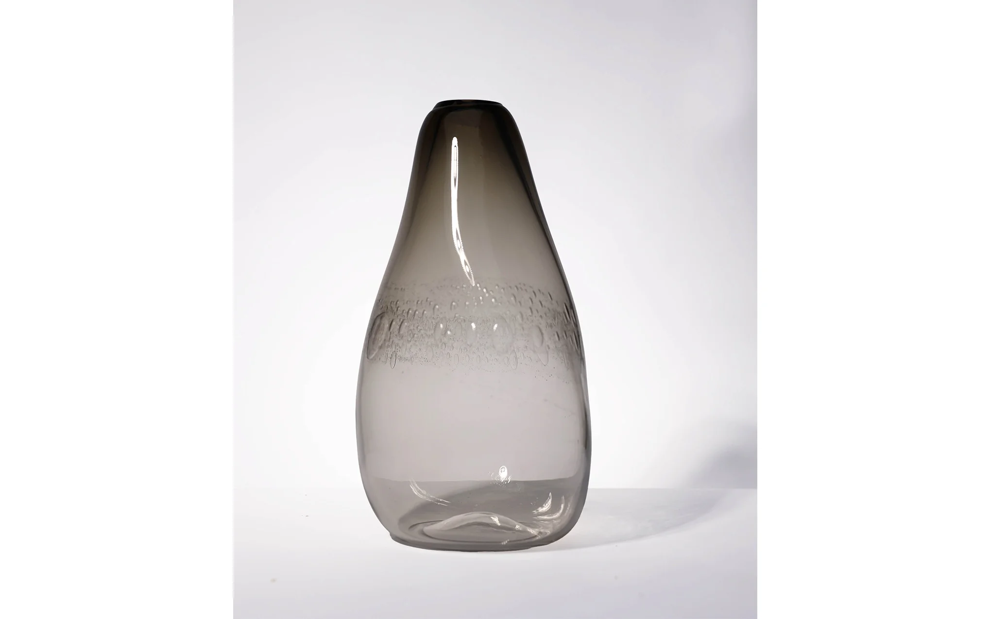 Node vase - smoked grey - Image 2