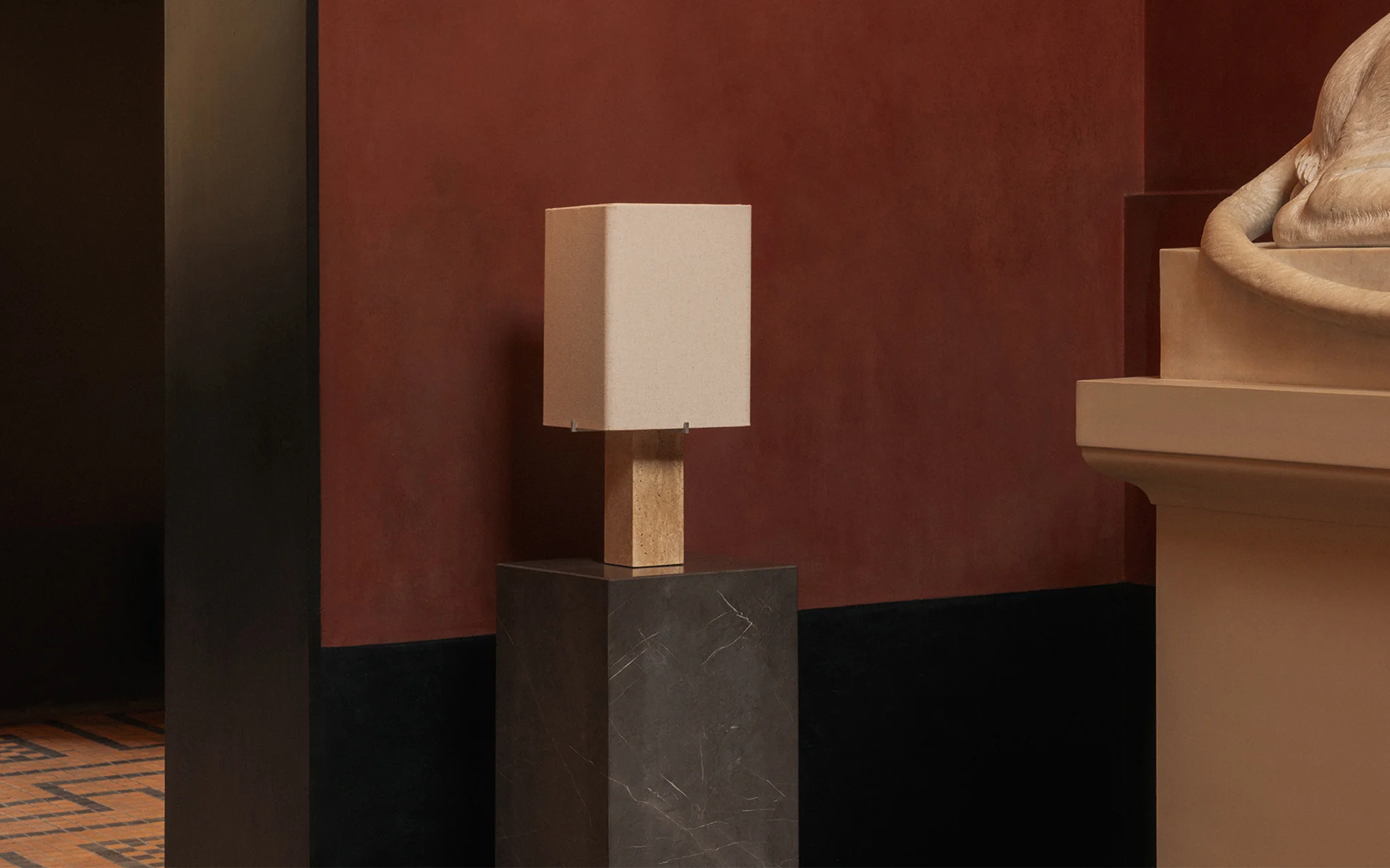 Nonna table lamp - travertine - Image 13