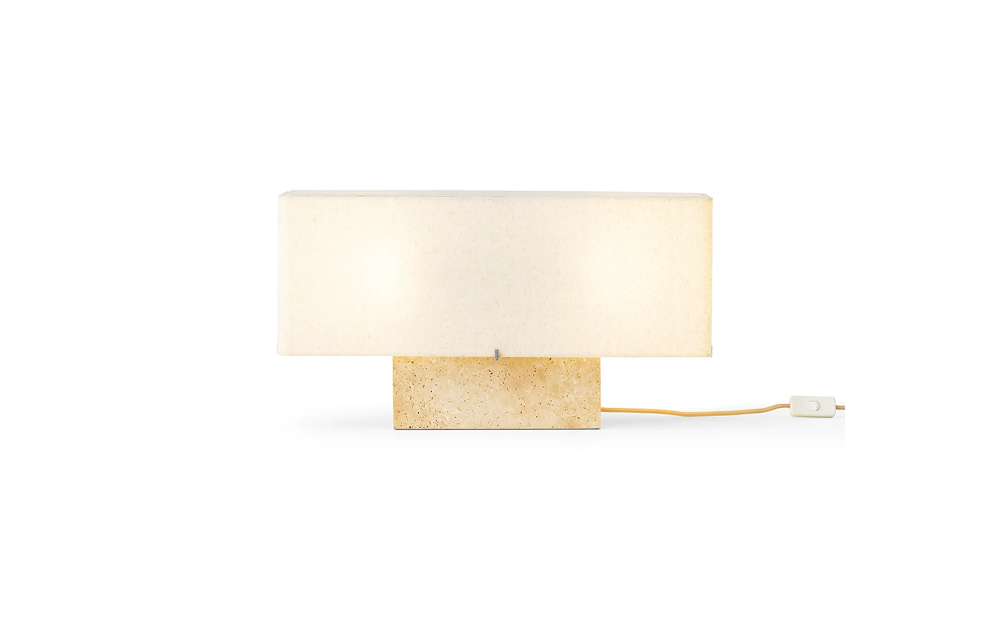 Nonna table lamp - travertine - Image 2