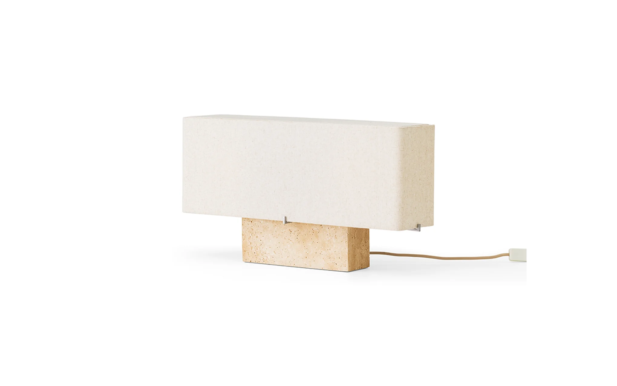 Nonna table lamp - travertine - Image 3