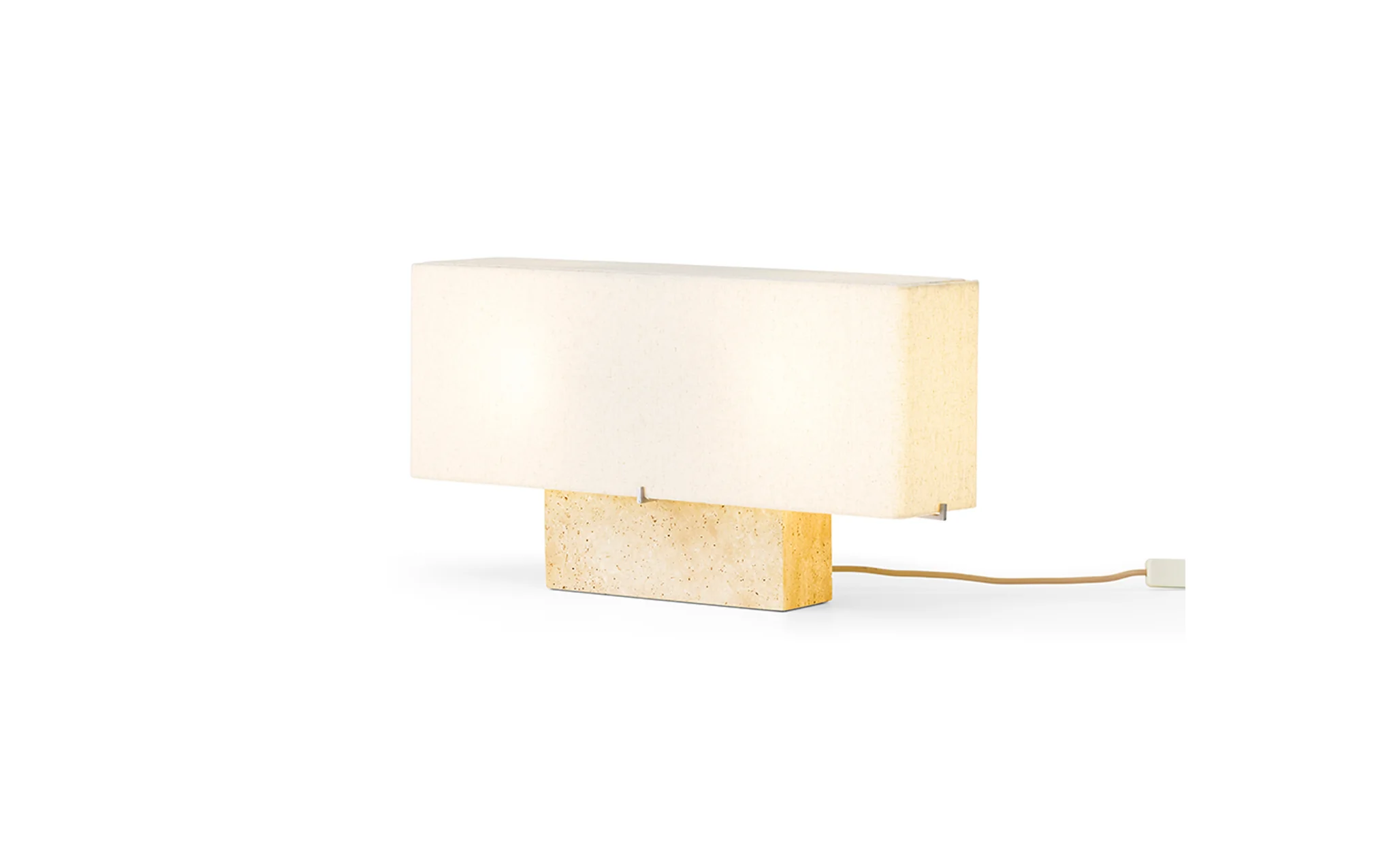 Nonna table lamp - travertine - Image 4