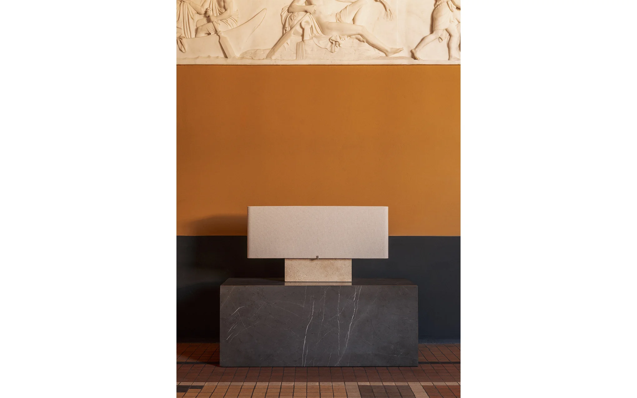 Nonna table lamp - travertine - Image 5