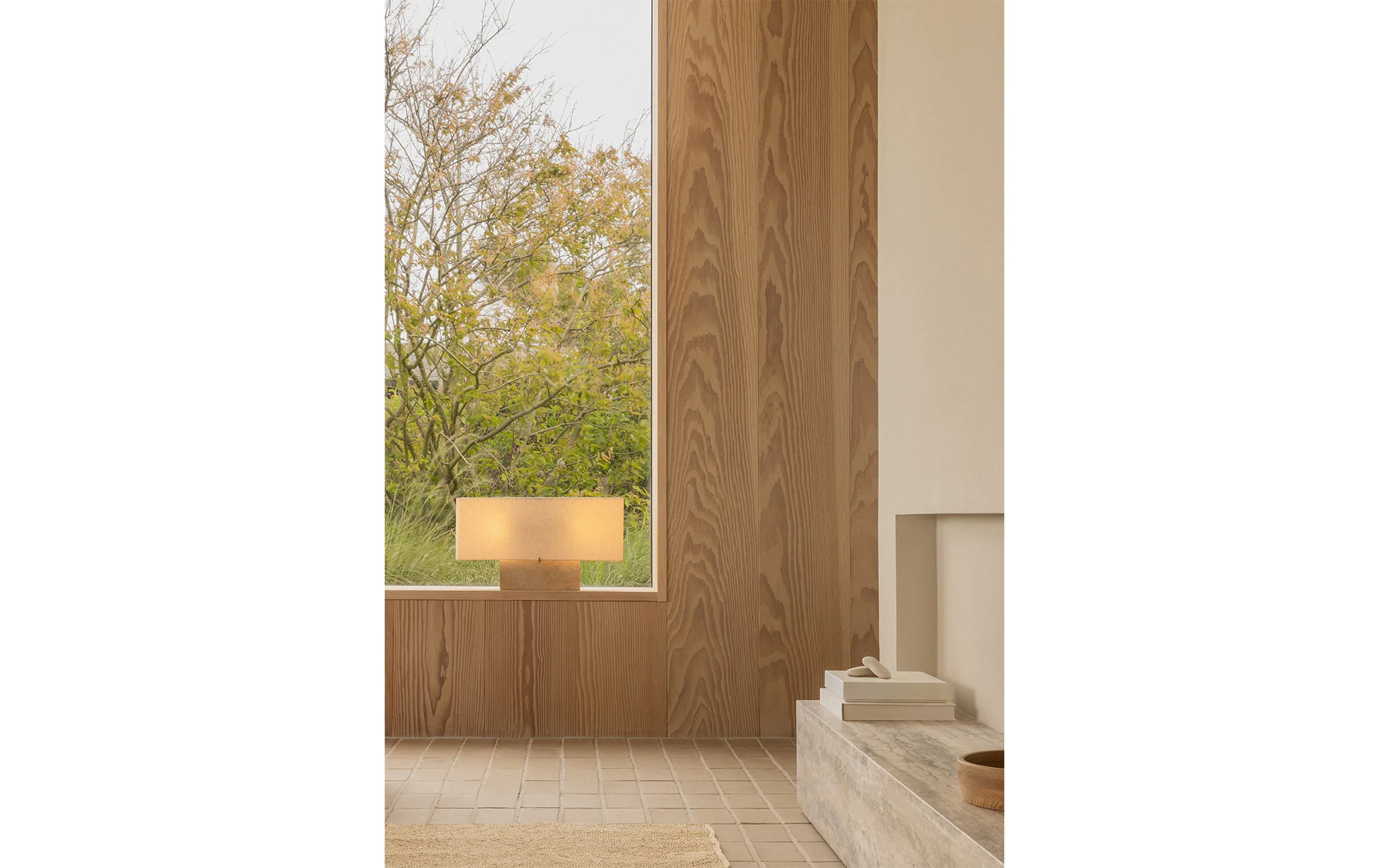 Nonna table lamp - travertine - Image 7