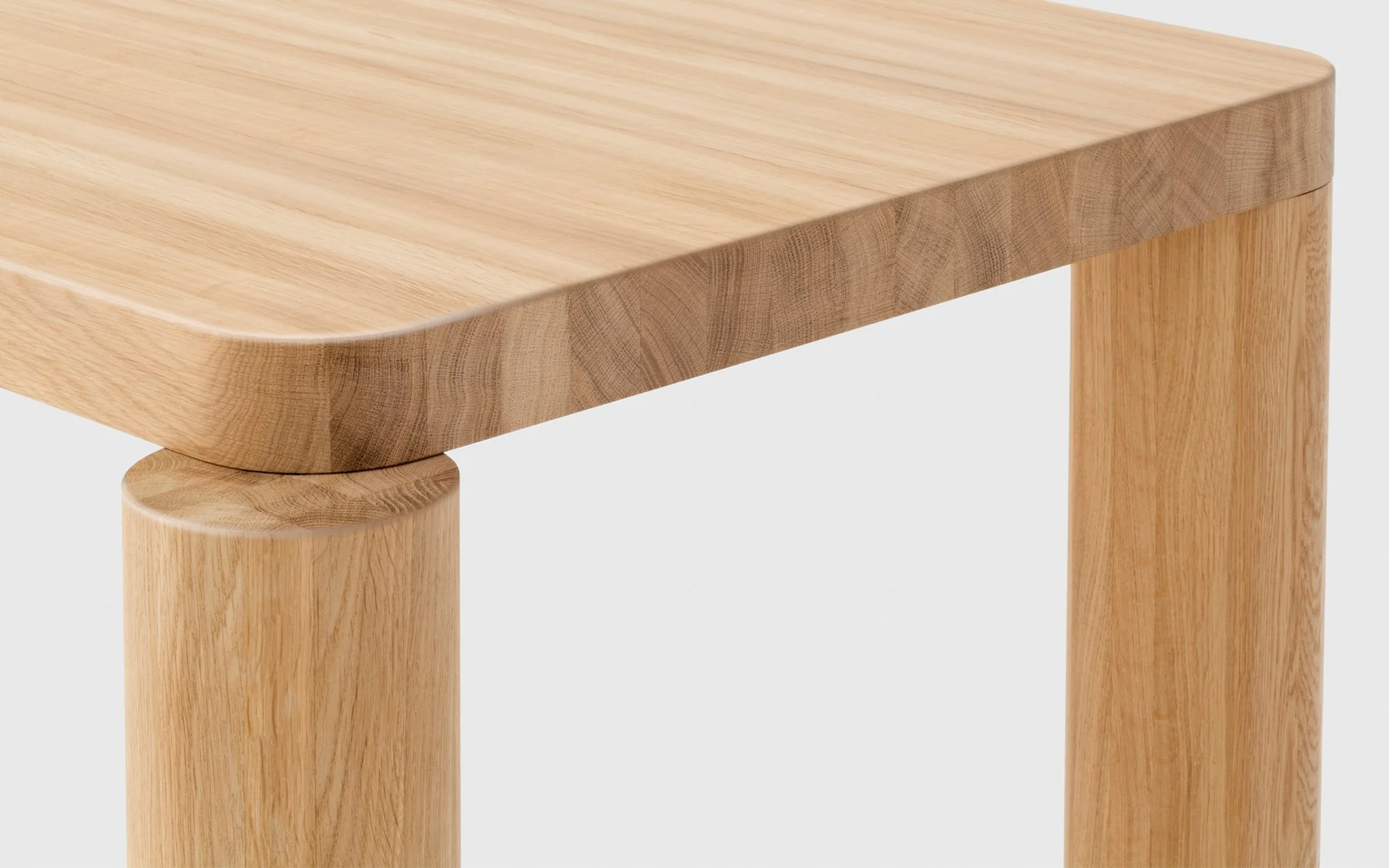 Offset dining table - Image 3