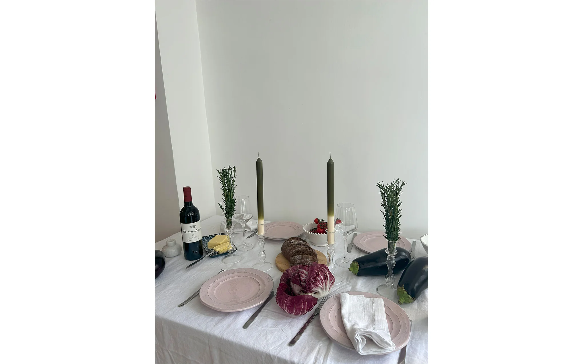 Olive dinner candles - Image 4