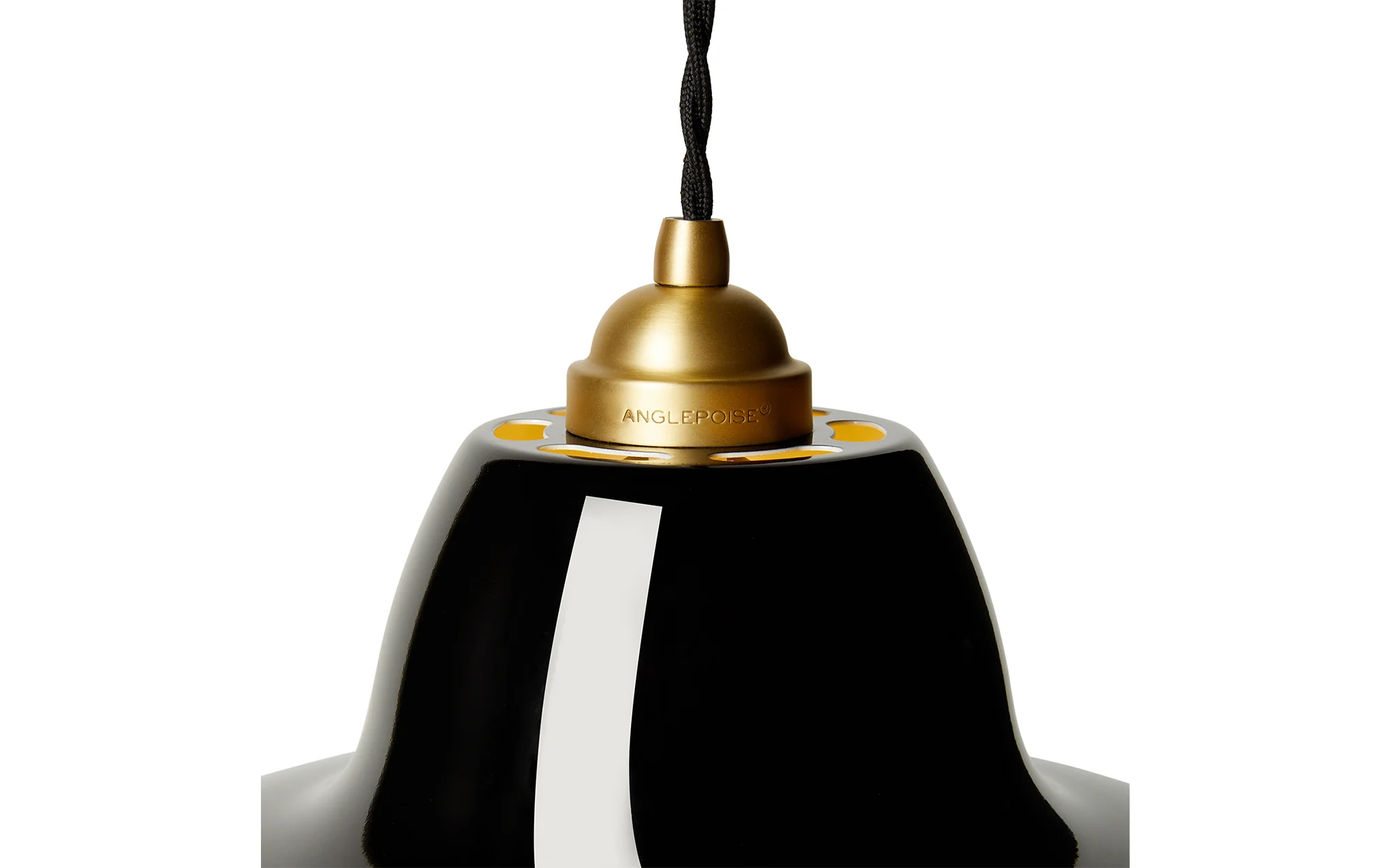 Original 1227 Midi Wide brass pendant - Image 3