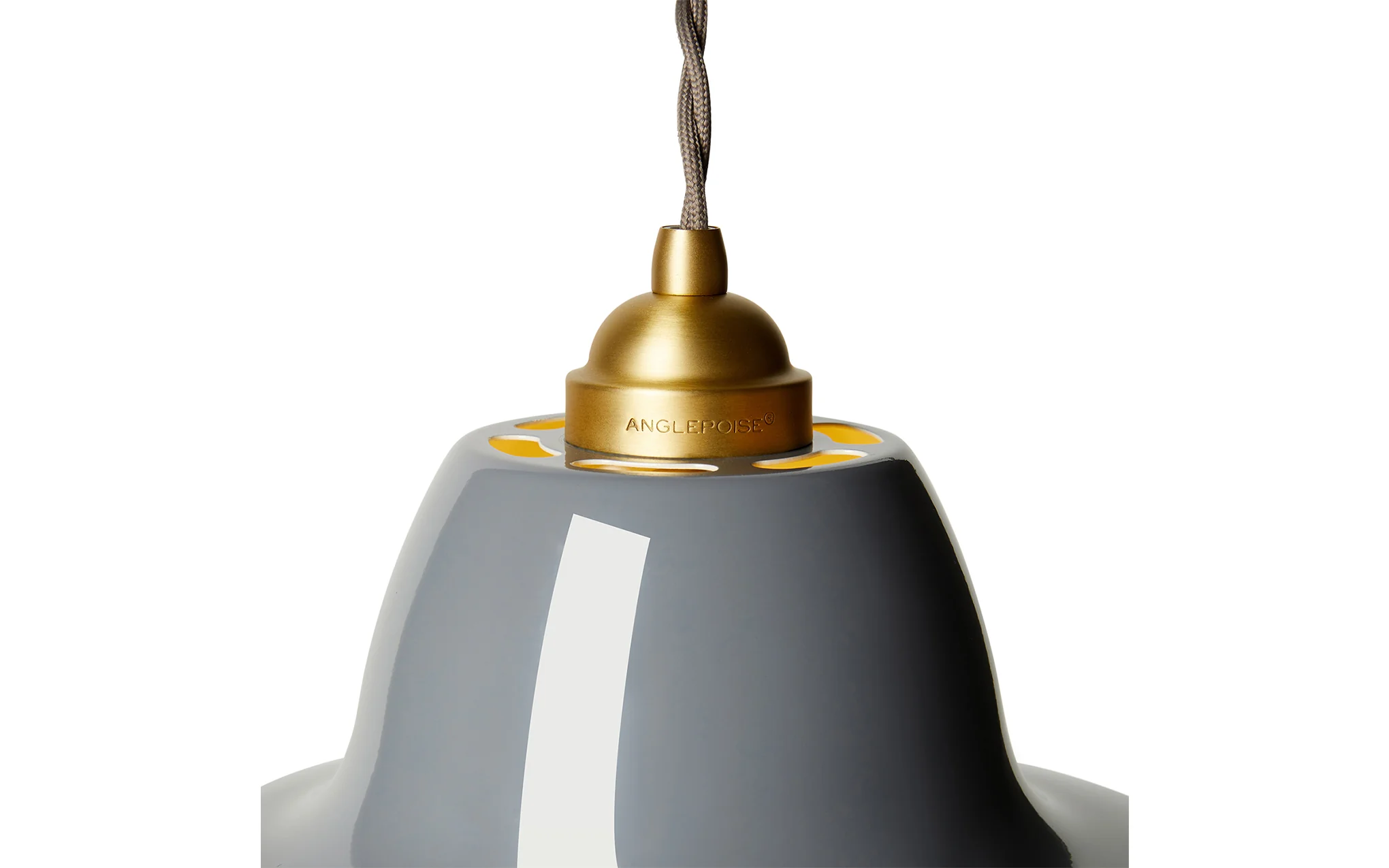 Original 1227 Midi Wide brass pendant - Image 6