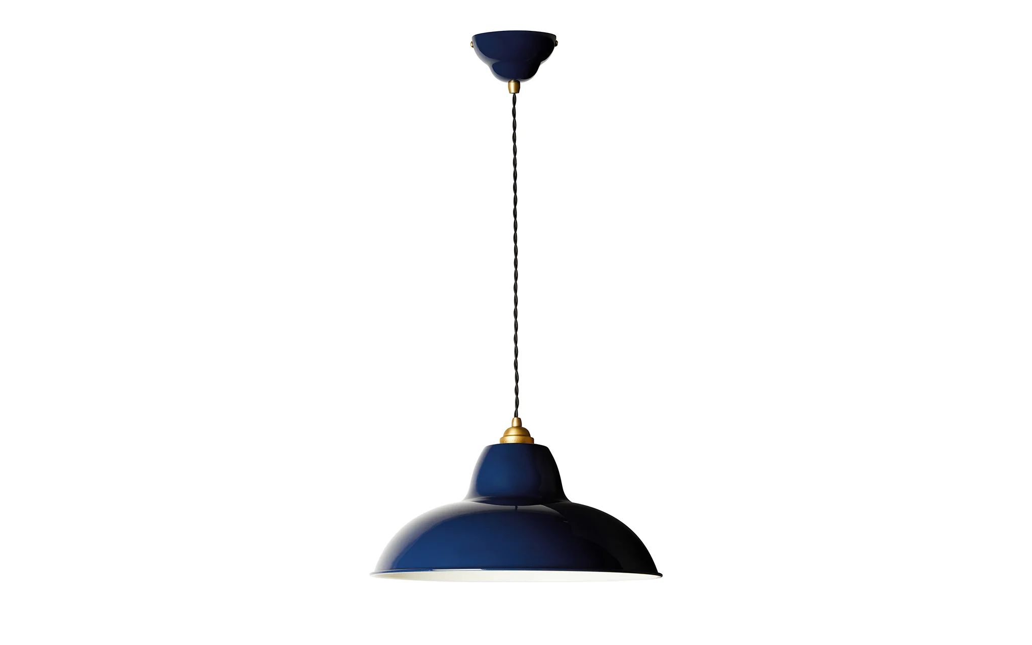 Original 1227 Midi Wide brass pendant - Image 7