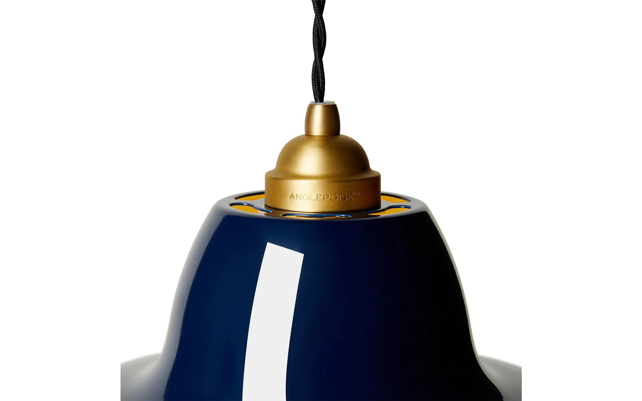 Original 1227 Midi Wide brass pendant - Image 9