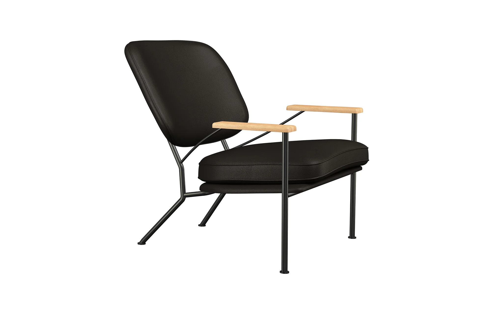 Orlando armchair with oak arms - Image 52