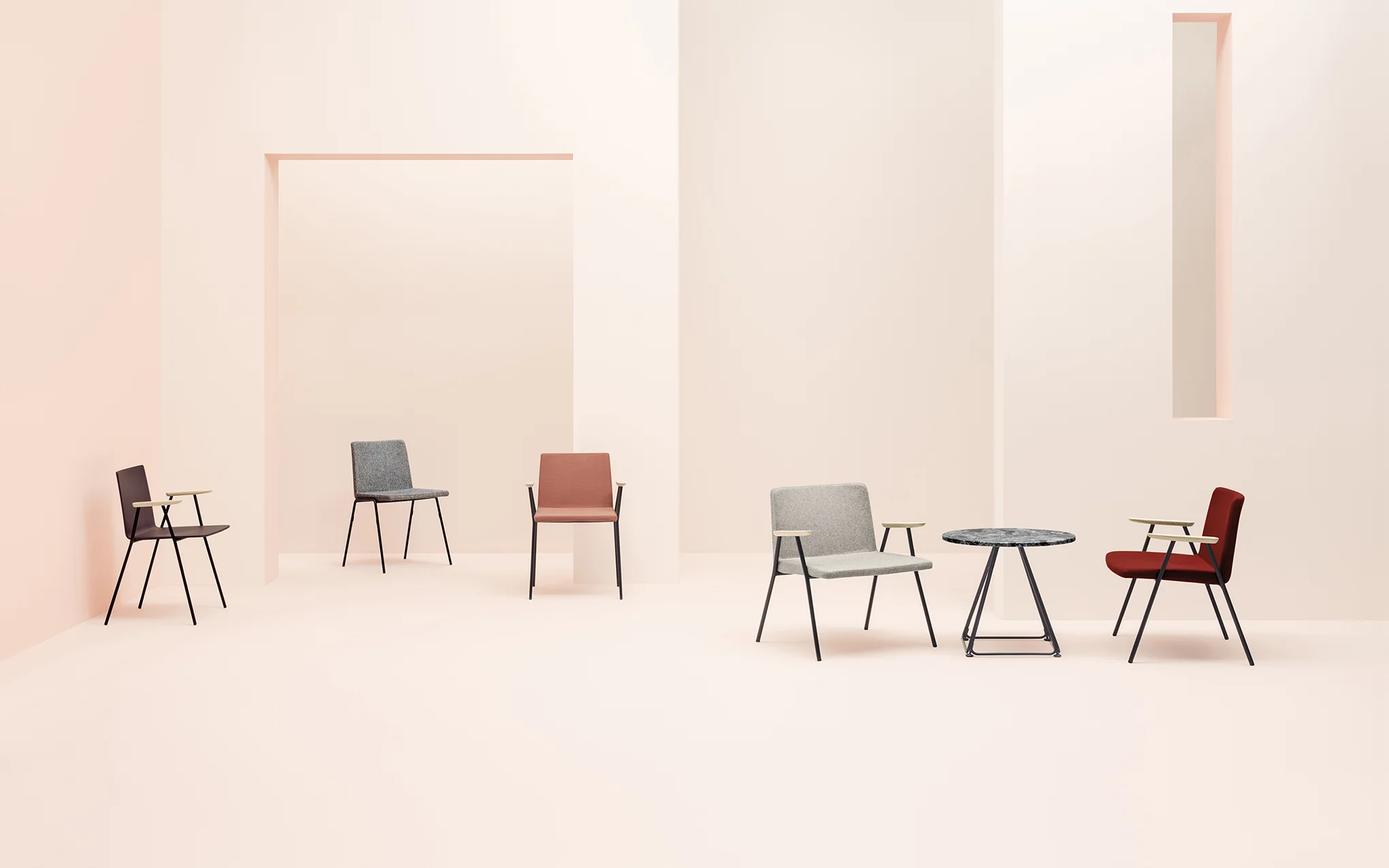 Osaka Metal 5729 lounge chair - Image 4
