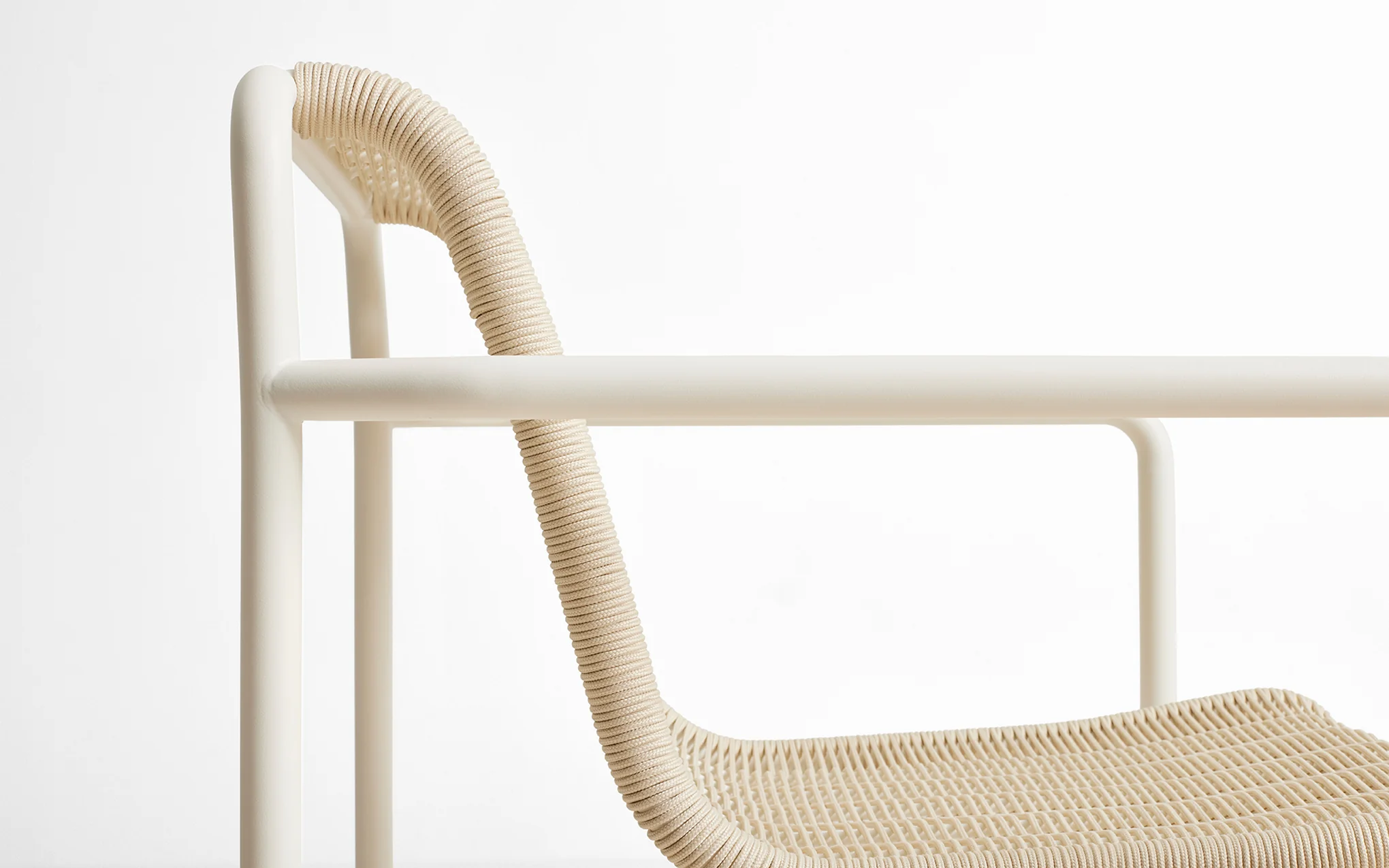 Palissade Cord lounge chair - low - Image 5