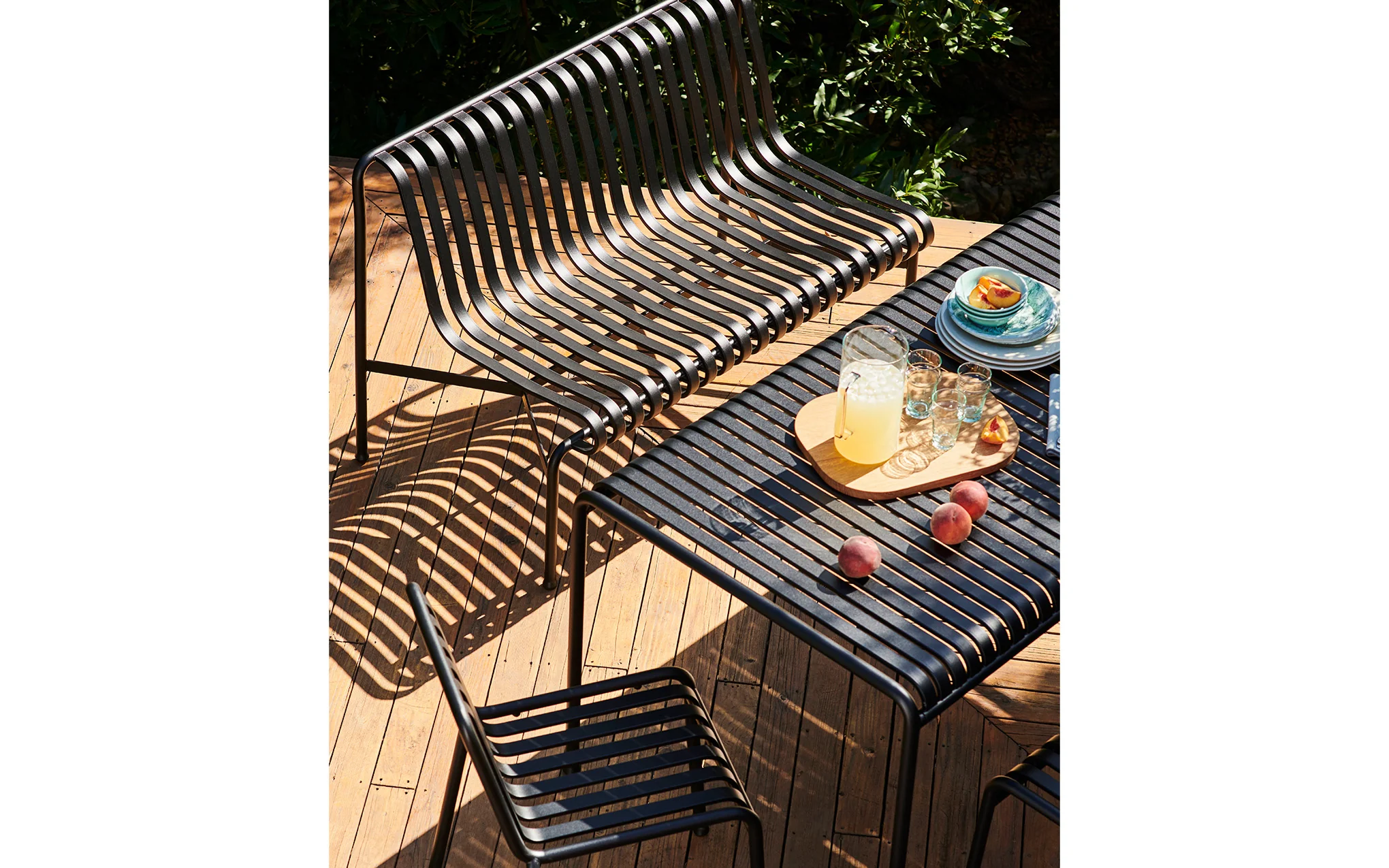 Palissade dining bench - without armrests - Image 7