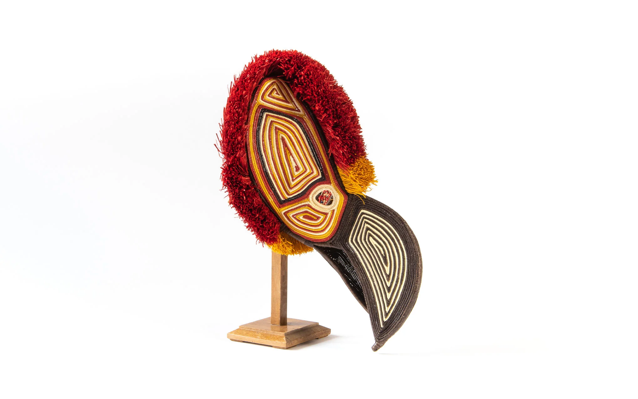 Panamanian ceremonial bird mask - Image 3
