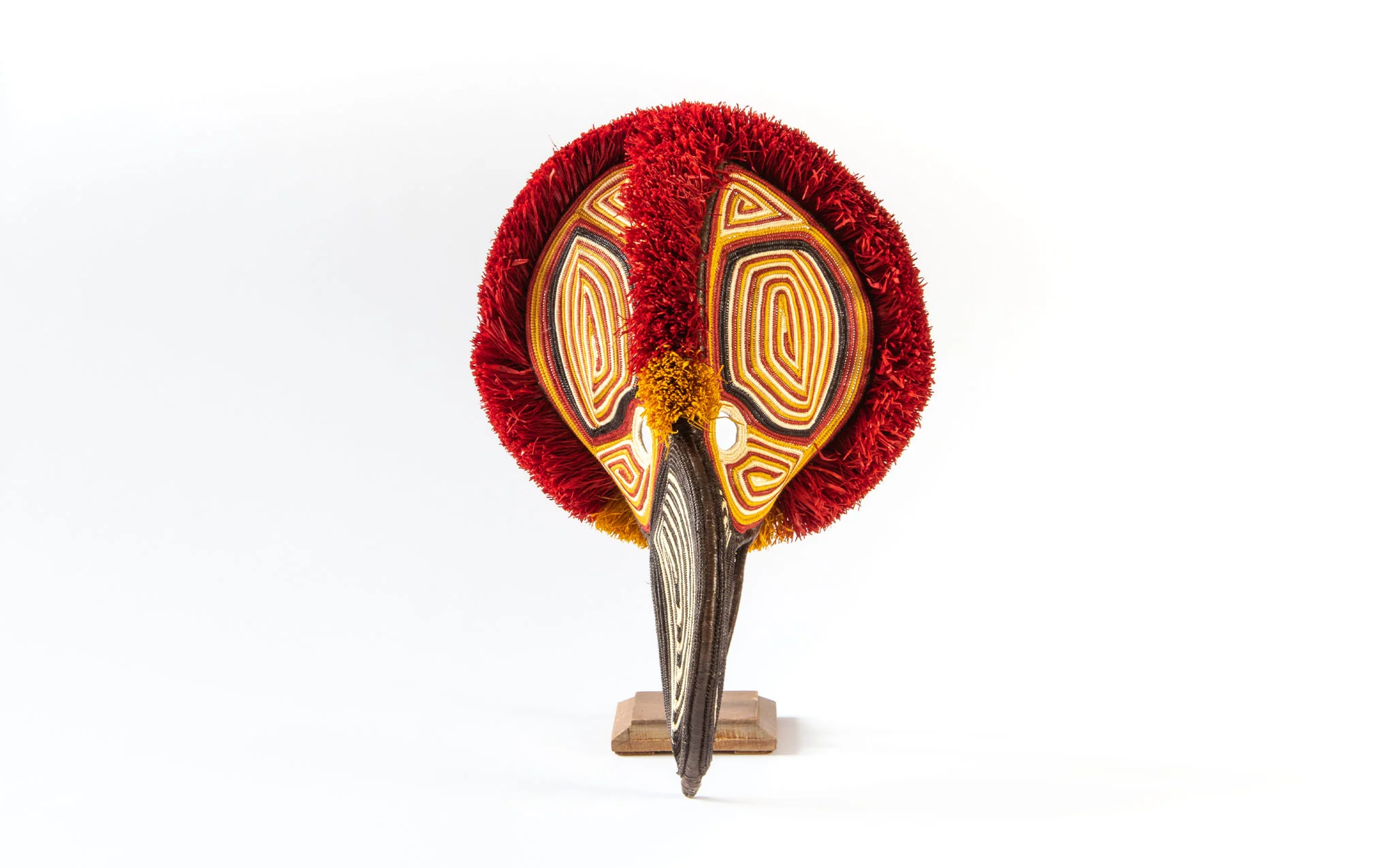 Panamanian ceremonial bird mask - Image 4