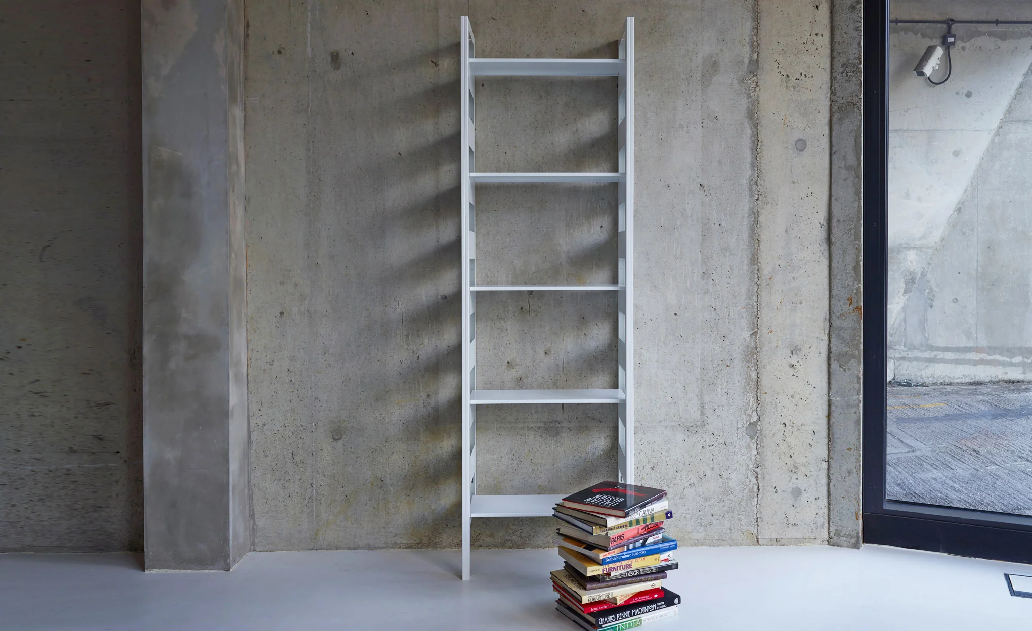 Parallel shelving unit 66