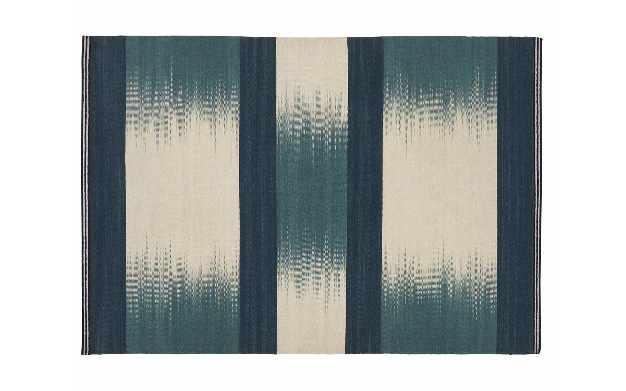 Patola Petrol gelim flatweave rug