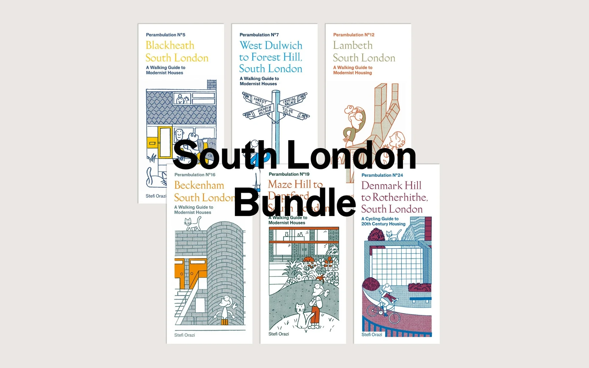 Perambulations box set - South London [6 Guides] - Image 2