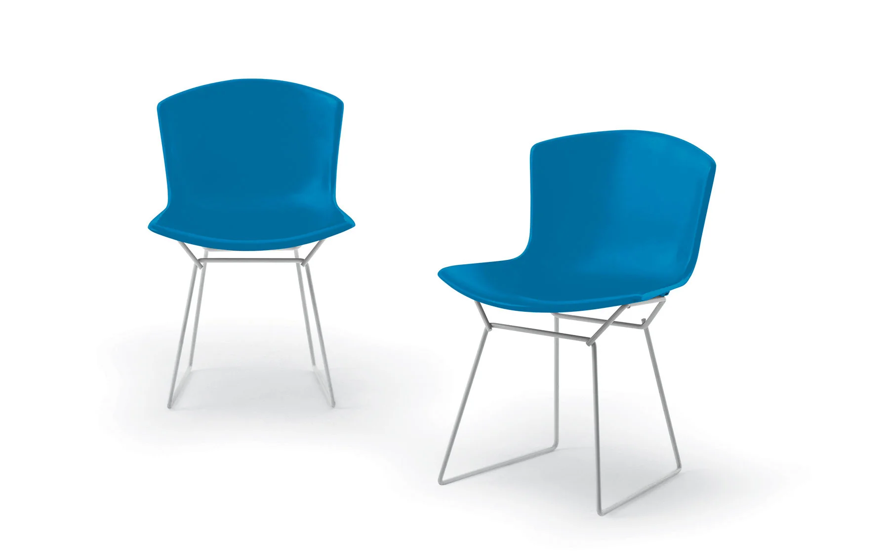 Plastic Bertoia side chair - set of 2 - Image 3