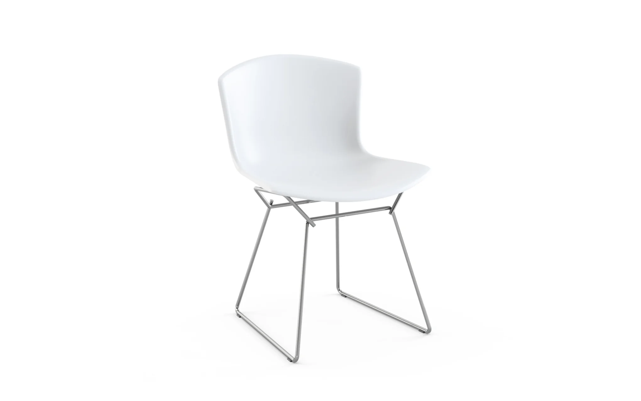 Plastic Bertoia side chair - set of 2 - Image 6